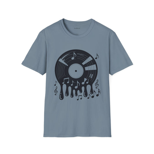 Spinning Vinyl Unisex Softstyle T-Shirt 100% Cotton Graphic