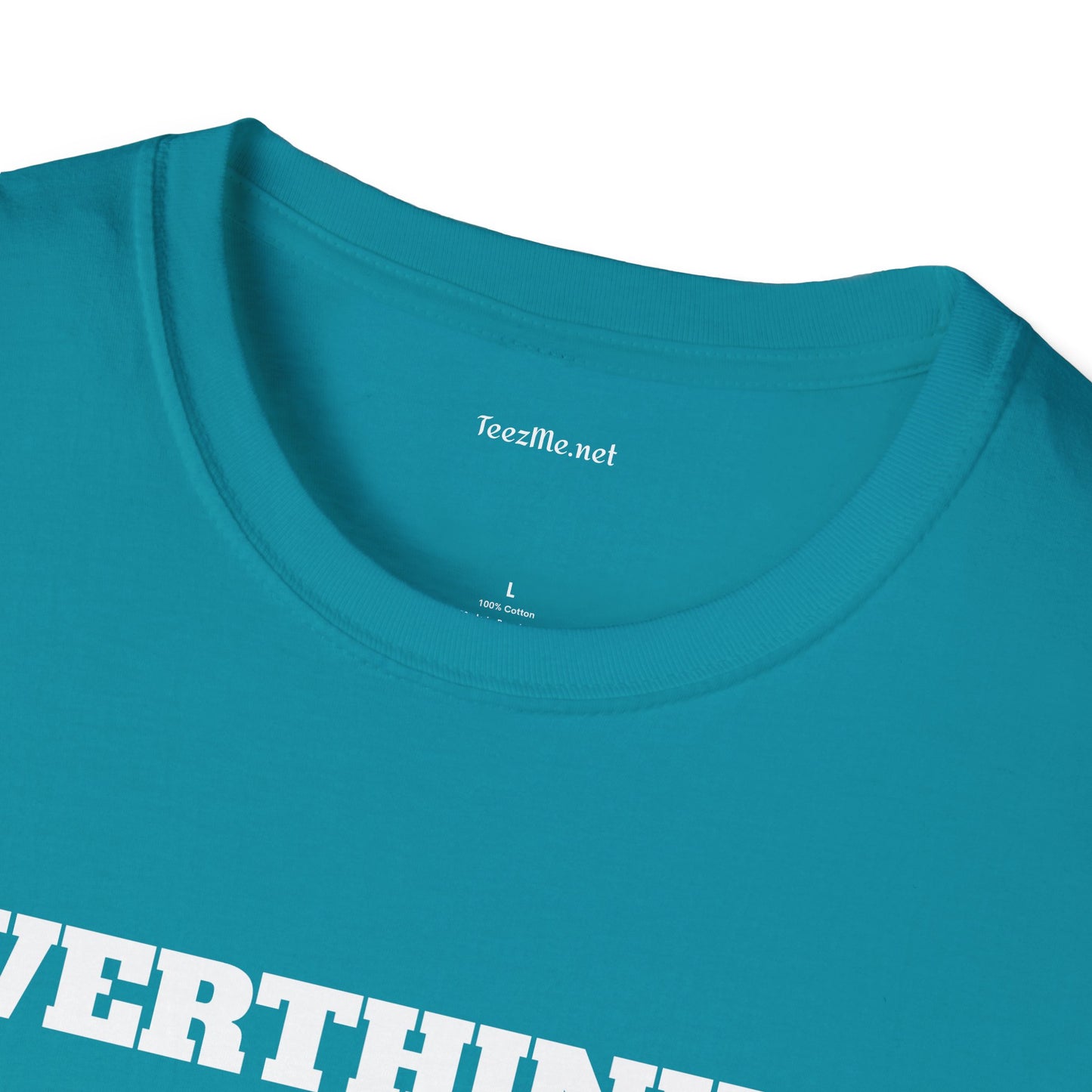 OVERTHINKER - Unisex Softstyle T-Shirt 100% Cotton Graphic