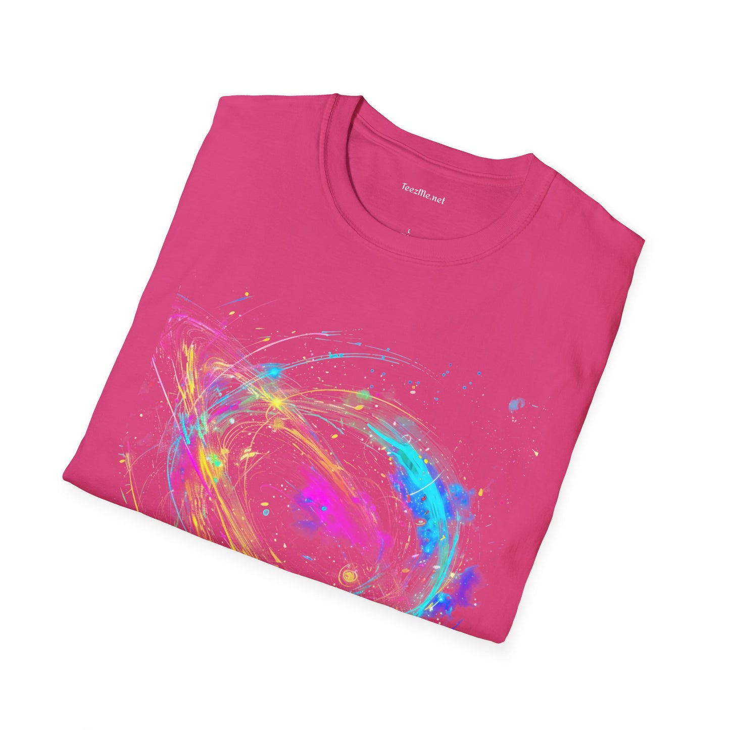 Solar Neon - Unisex Softstyle T-Shirt 100% Cotton Graphic