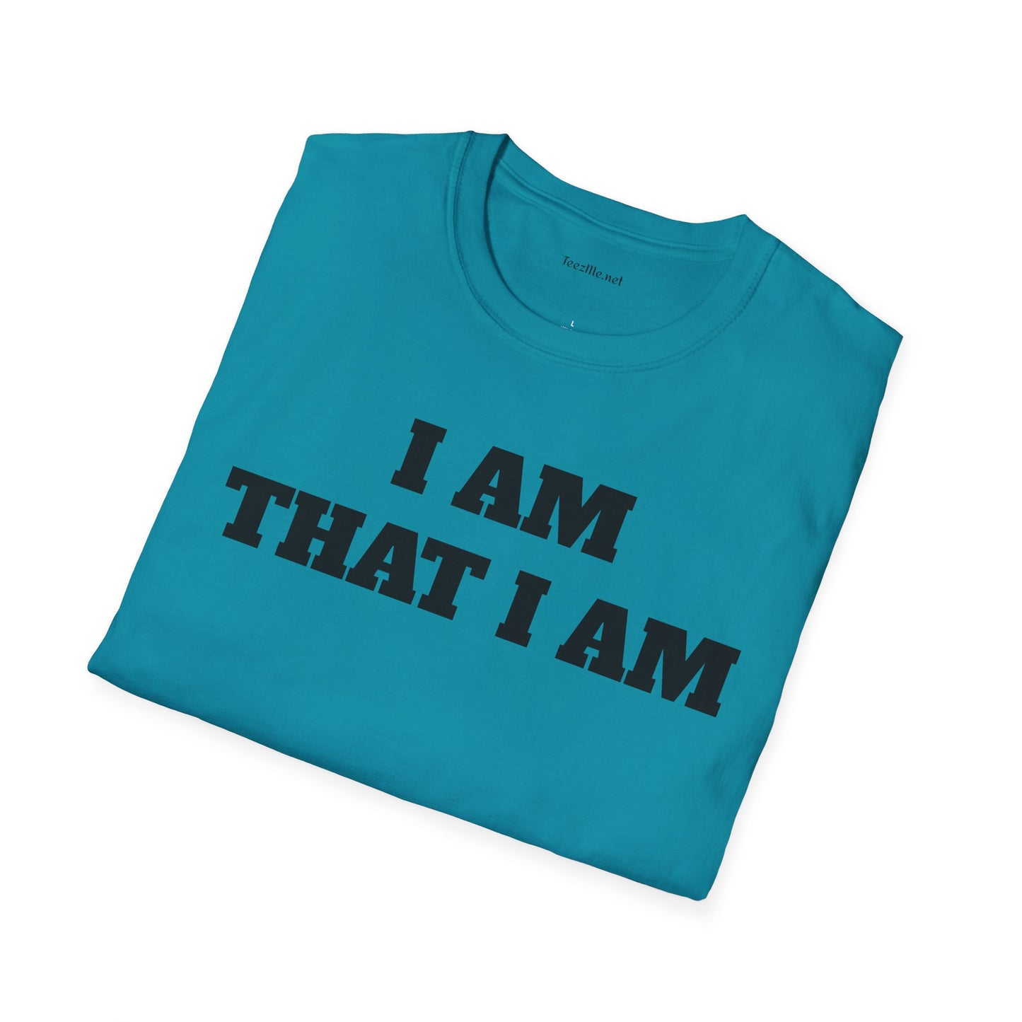 I AM THAT I AM - Unisex Softstyle T-Shirt 100% Cotton Graphic