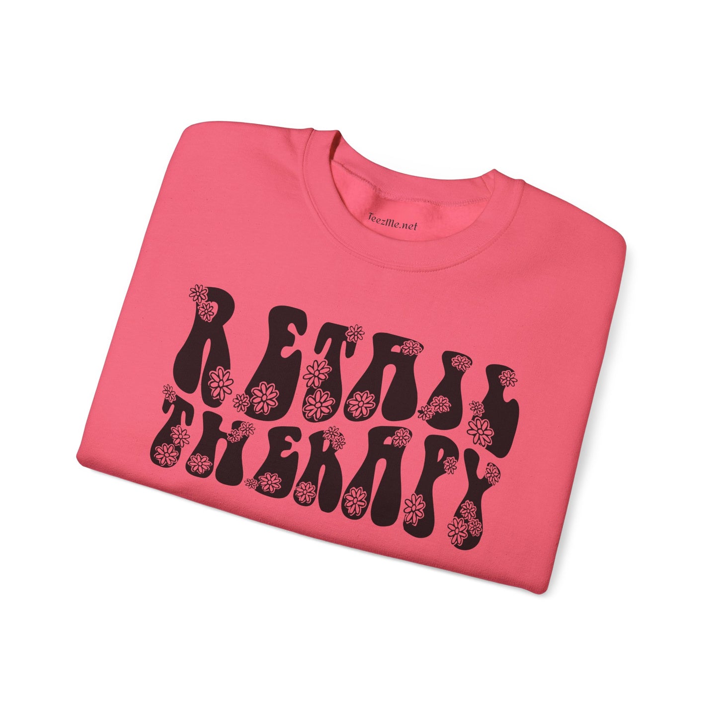 Retail Therapy Retro 01 Unisex Heavy Blend™ Crewneck Sweatshirt Graphic