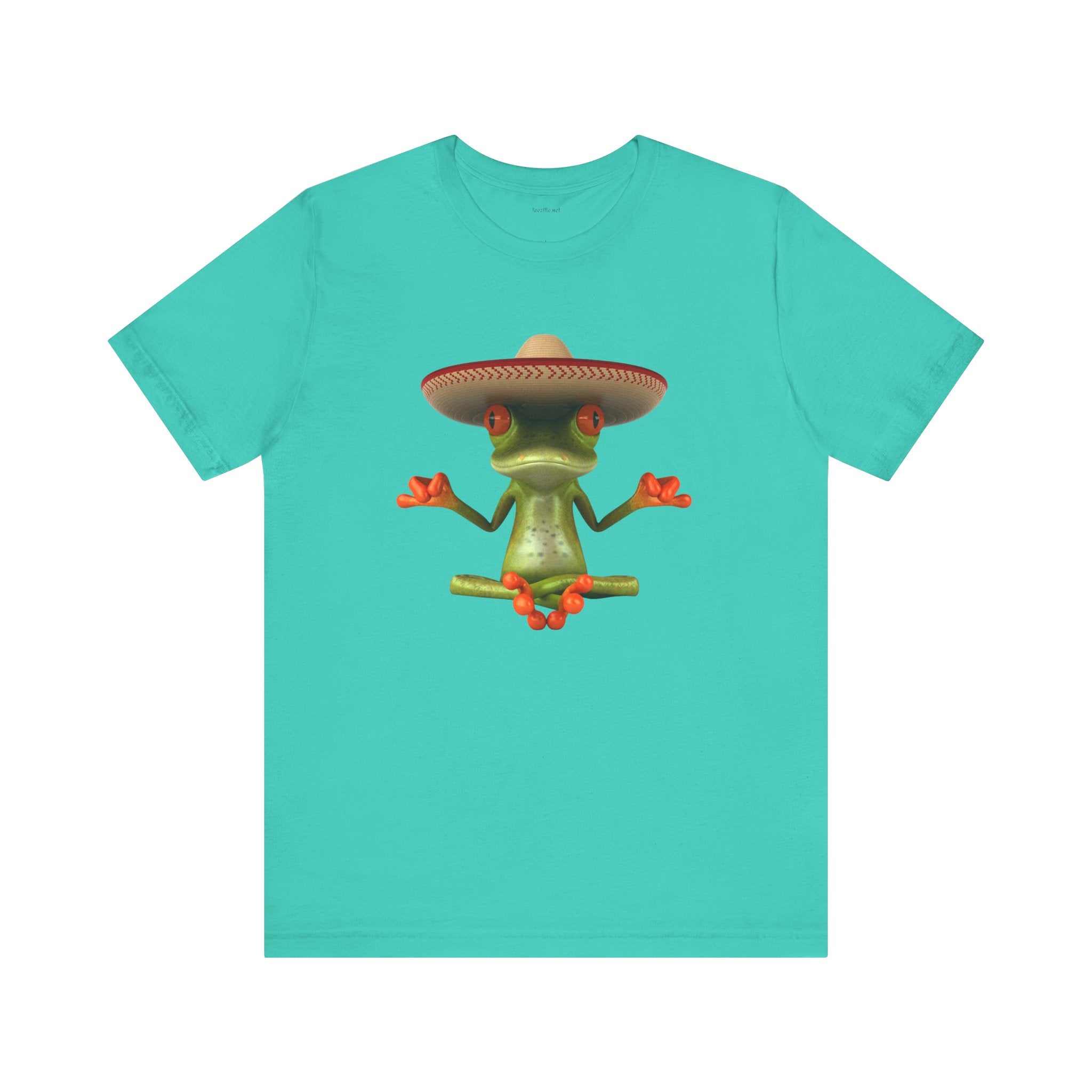 Frog Meditating - Unisex Jersey Short Sleeve Tee
