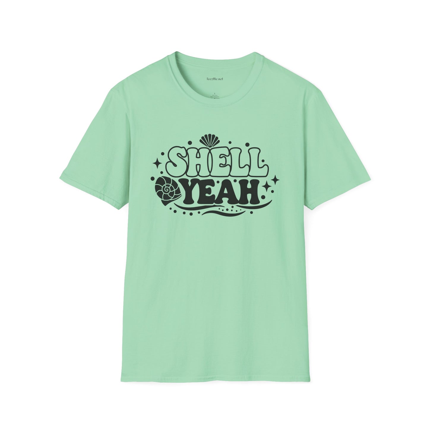 Shell Yeah 02 Unisex Softstyle T-Shirt 100% Cotton Graphic