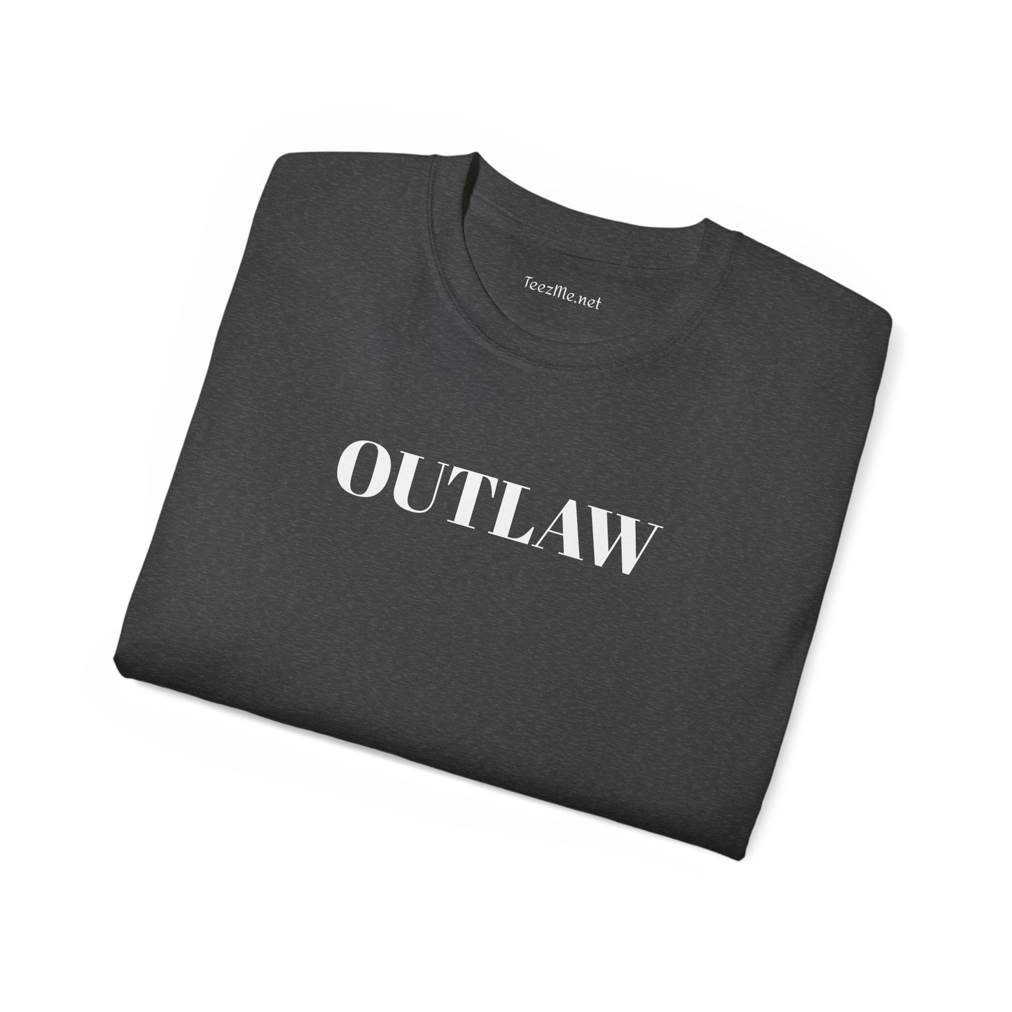 OUTLAW - Unisex Ultra Cotton Tee 100% Cotton Graphic