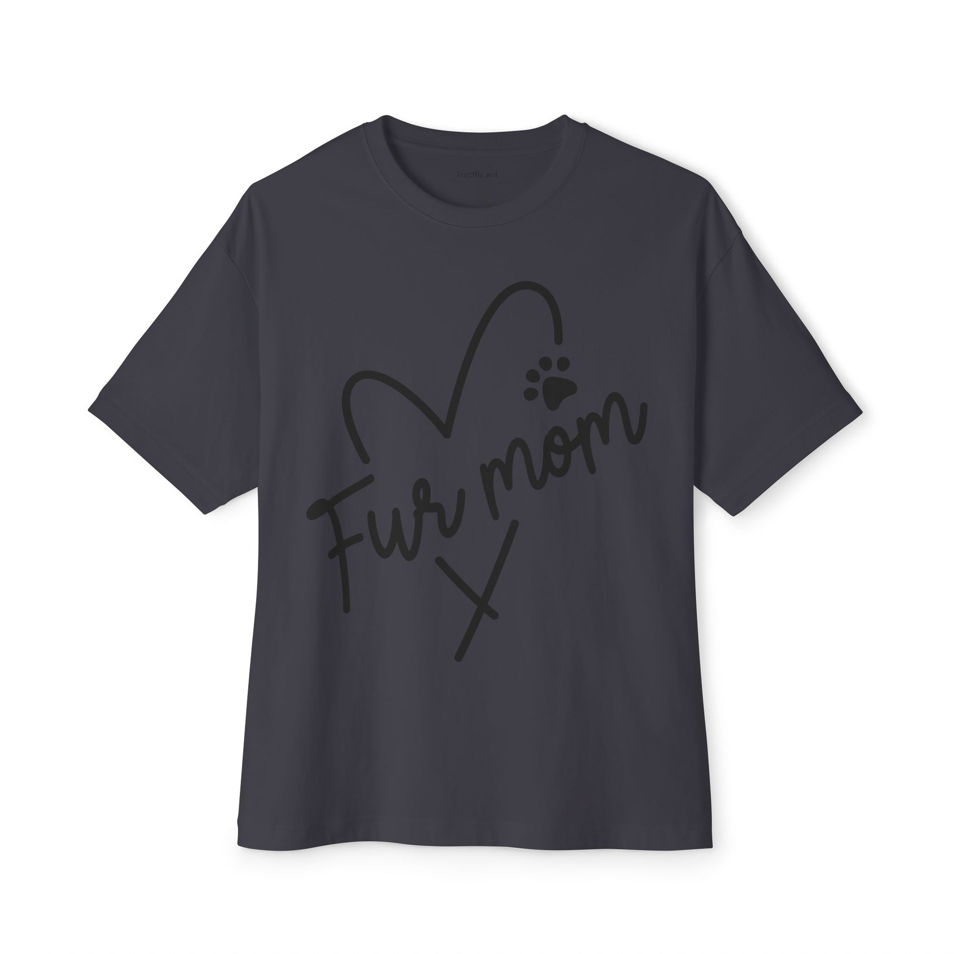 Fur Mom 02 Unisex Oversized Boxy Tee
