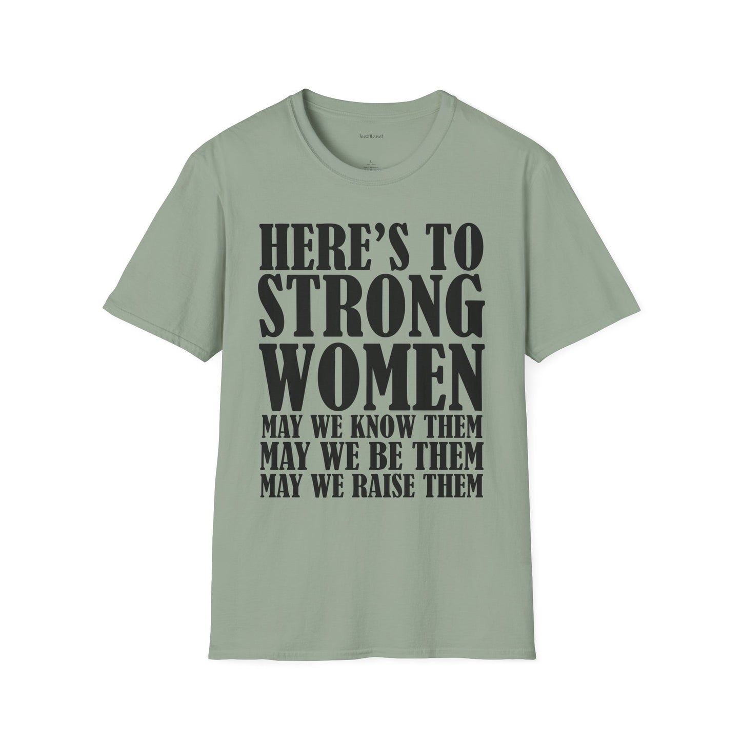 Strong Women  - Unisex Softstyle T-Shirt 100% Cotton Graphic