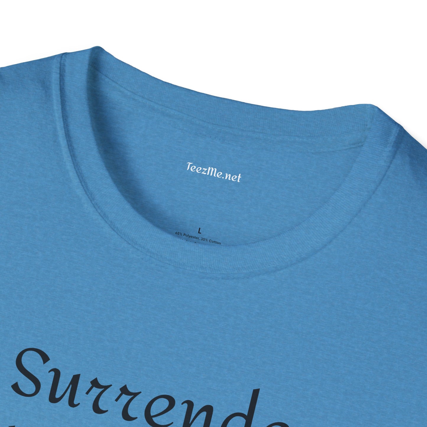 Surrender to the flow - Unisex Softstyle T-Shirt 100% Cotton Graphic