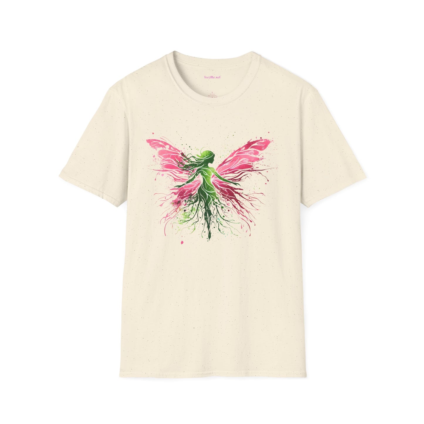 Fairy Garden 02 Unisex SoftStyle T-Shirt 100% Cotton Graphic