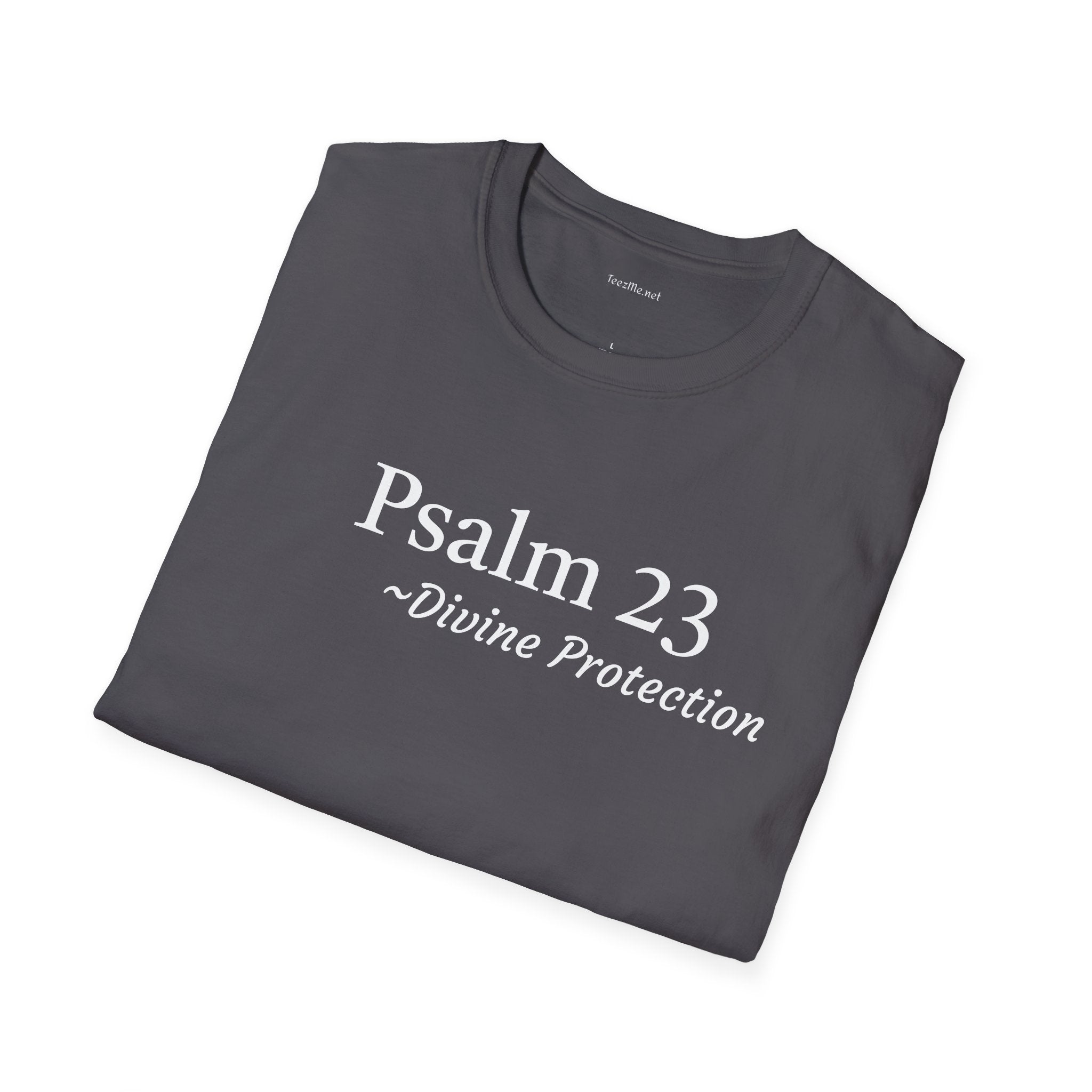 Psalm 23 - Unisex Softstyle T-Shirt 100% Cotton Graphic