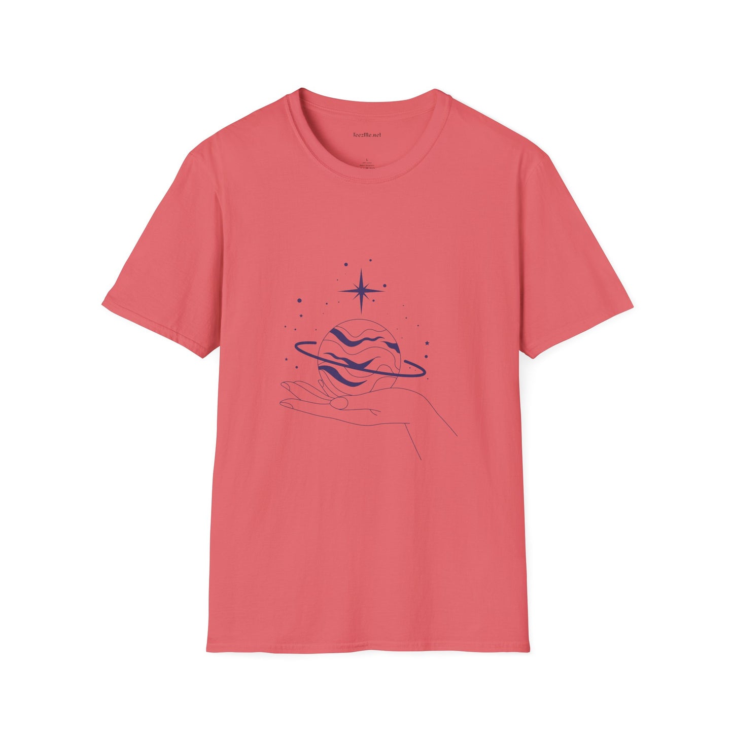 Mystic Woman (image) - Unisex Softstyle T-Shirt 100% Cotton Graphic