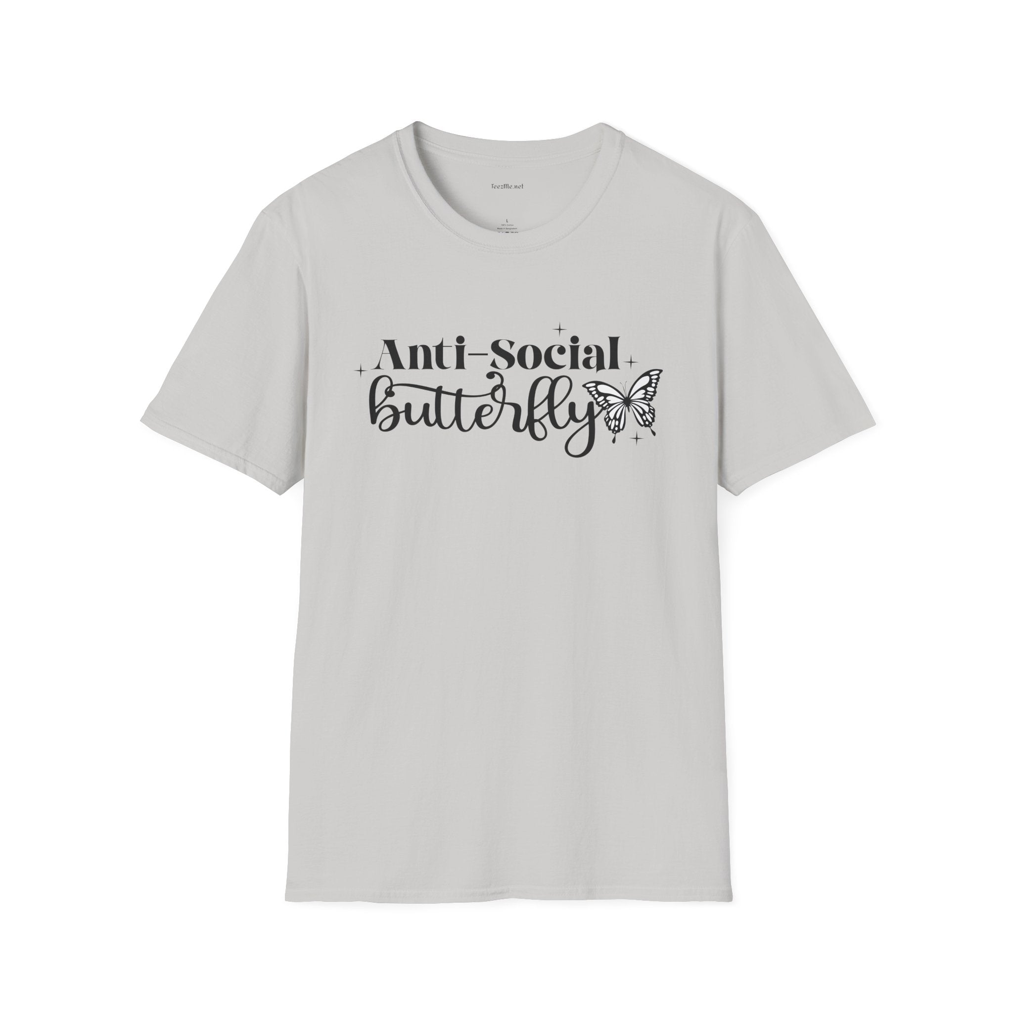 Anti-Social Butterfly T-Shirt — Cute Introvert Graphic Tee