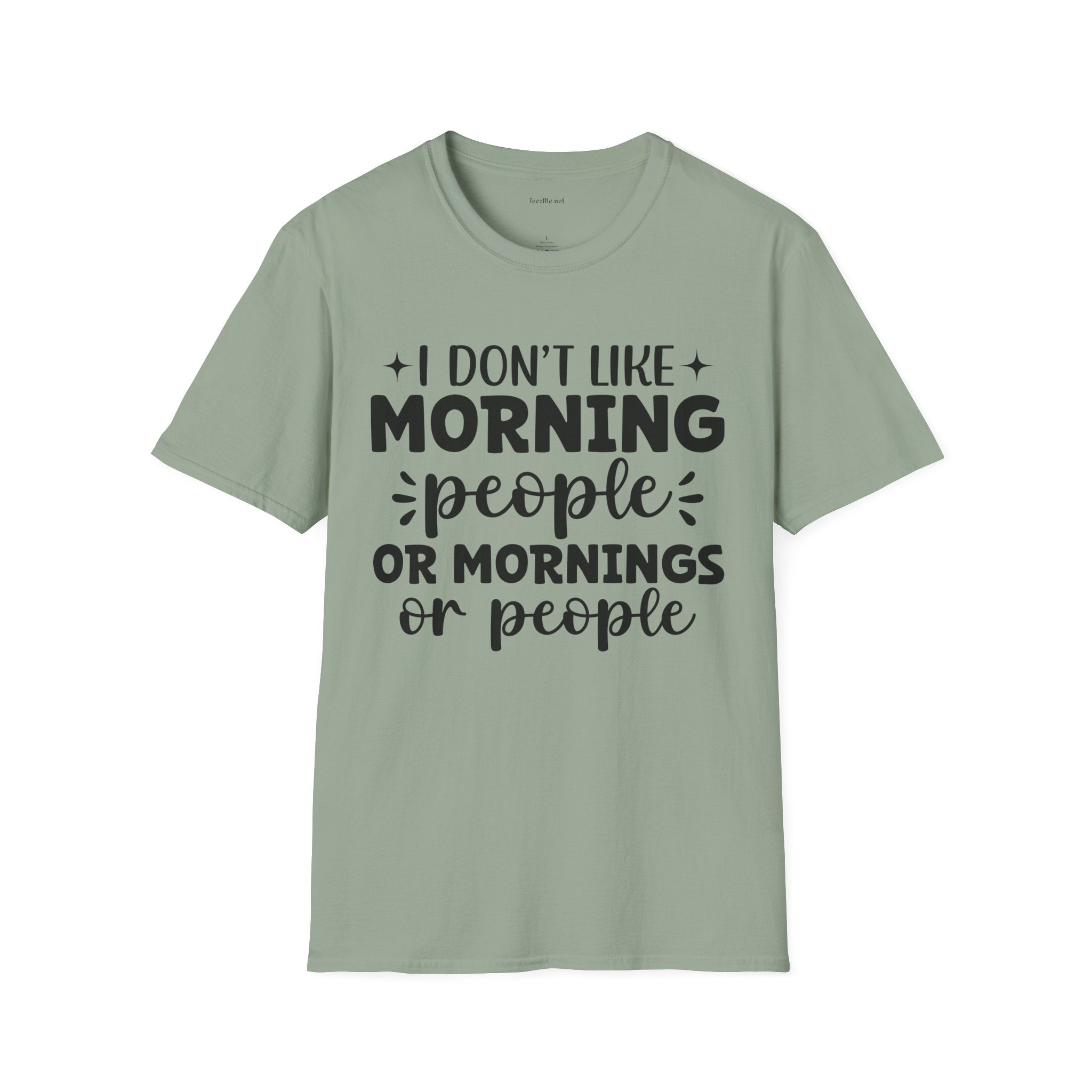 I don't like - Unisex Softstyle T-Shirt 100% Cotton Graphic