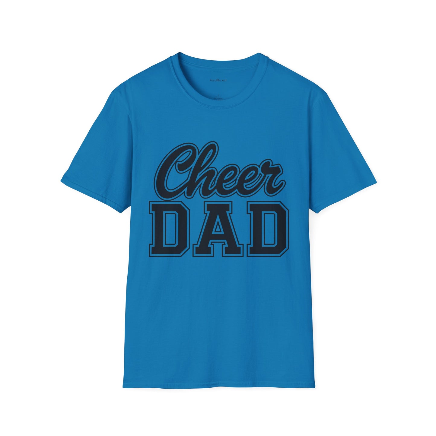 Cheer Dad Unisex Soft Style T-Shirt 100% Cotton Graphic