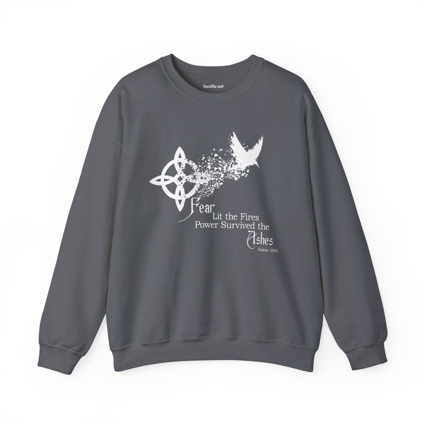Fear Lit the Fires Unisex Heavy Blend™ Crewneck Sweatshirt Graphic
