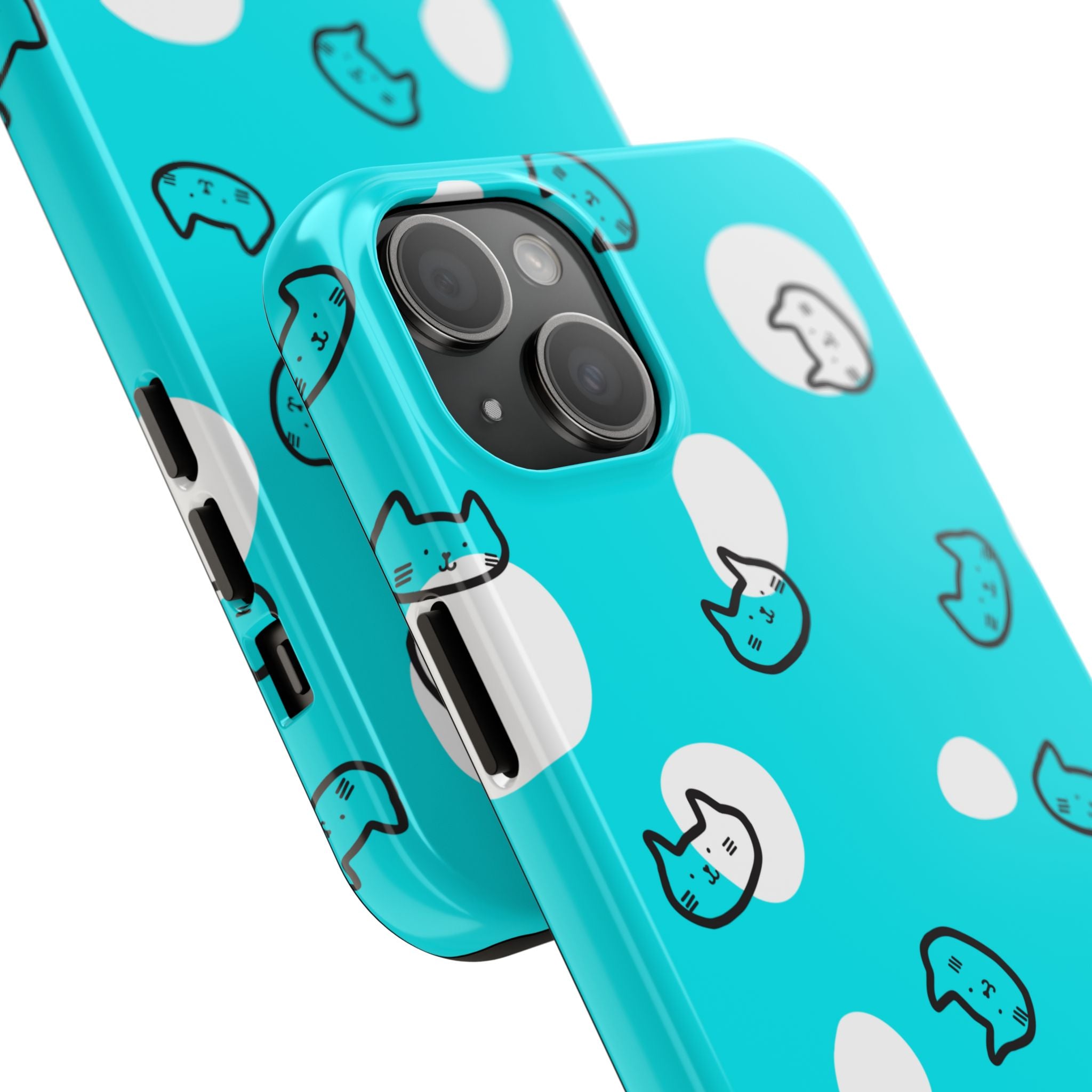 Cute Cat Pattern Cell Phone Case Tough Phone Cases