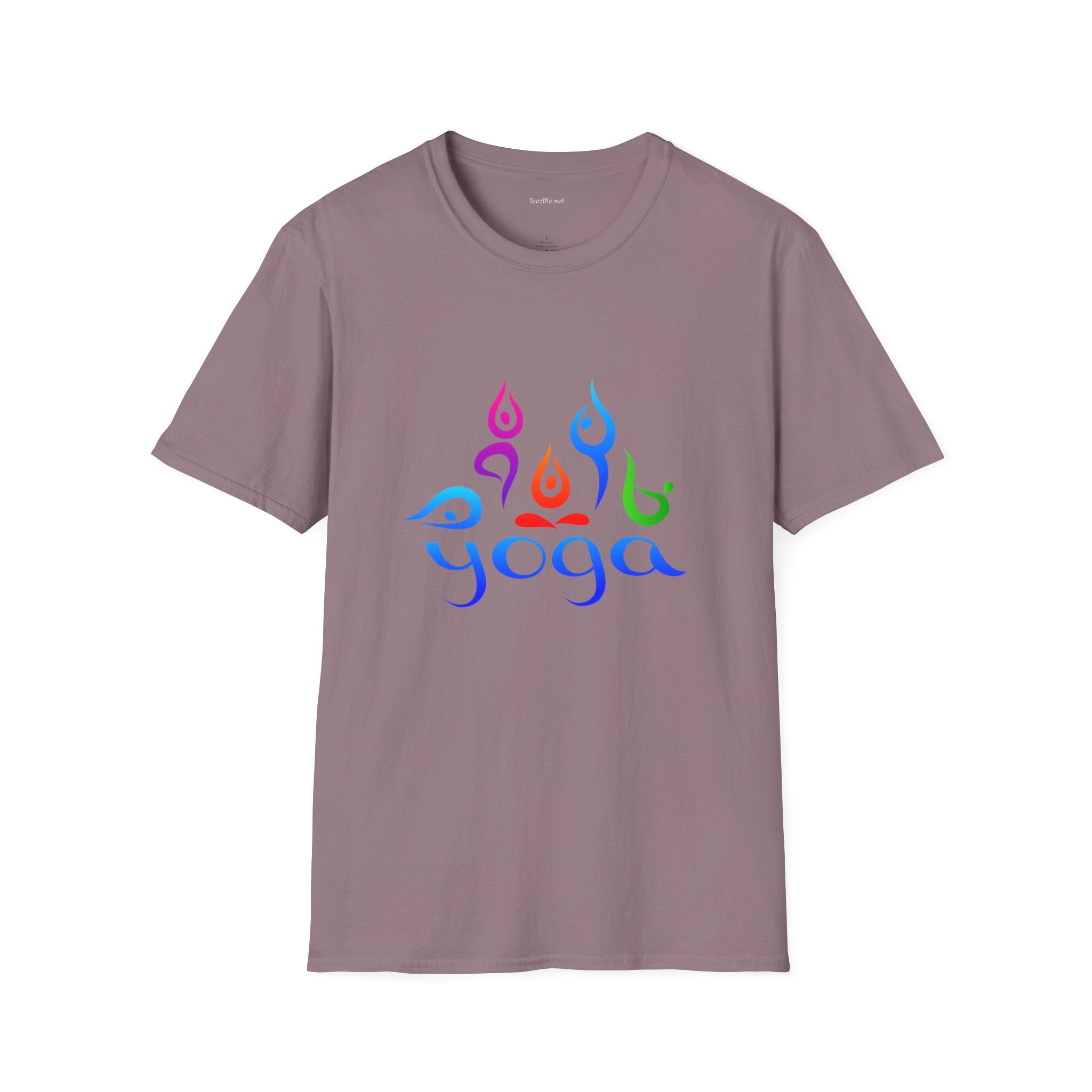 YOGA - Unisex Softstyle T-Shirt 100% Cotton Graphic