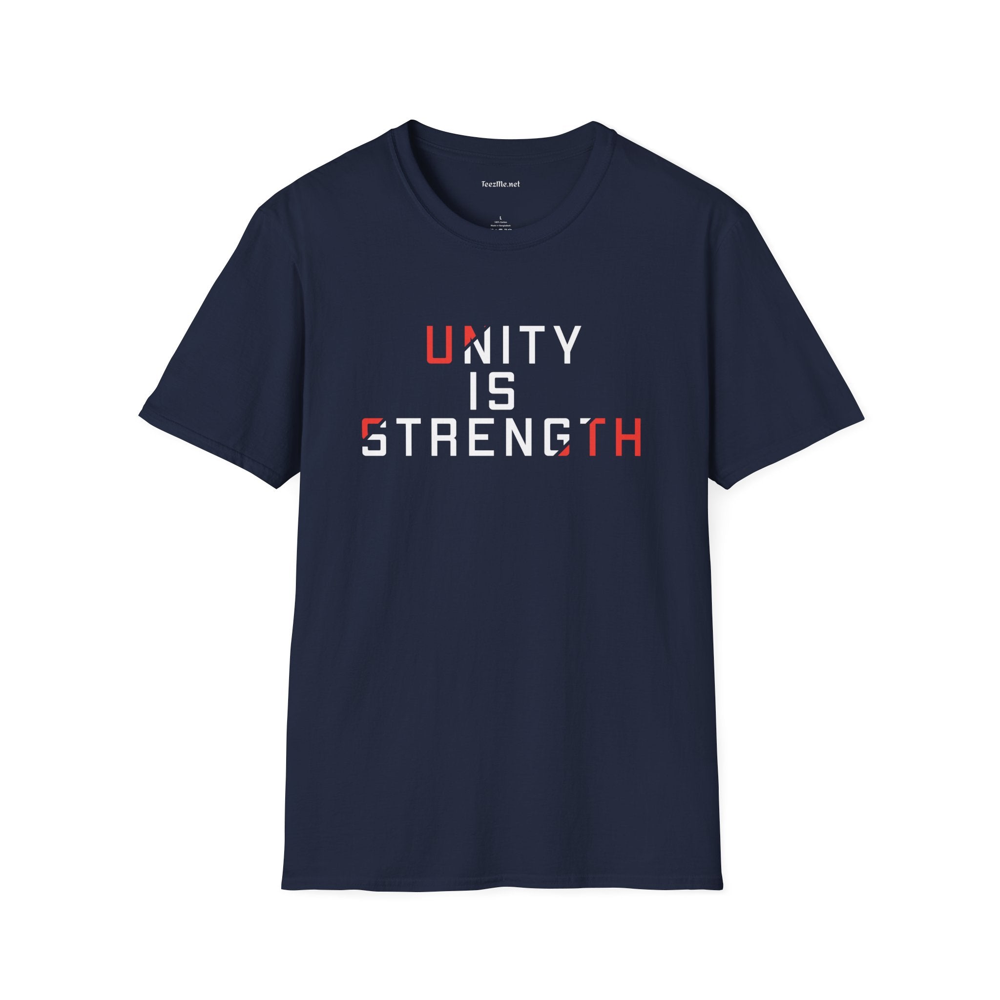 Unity Is Strength Unisex Softstyle T-Shirt 100% Cotton