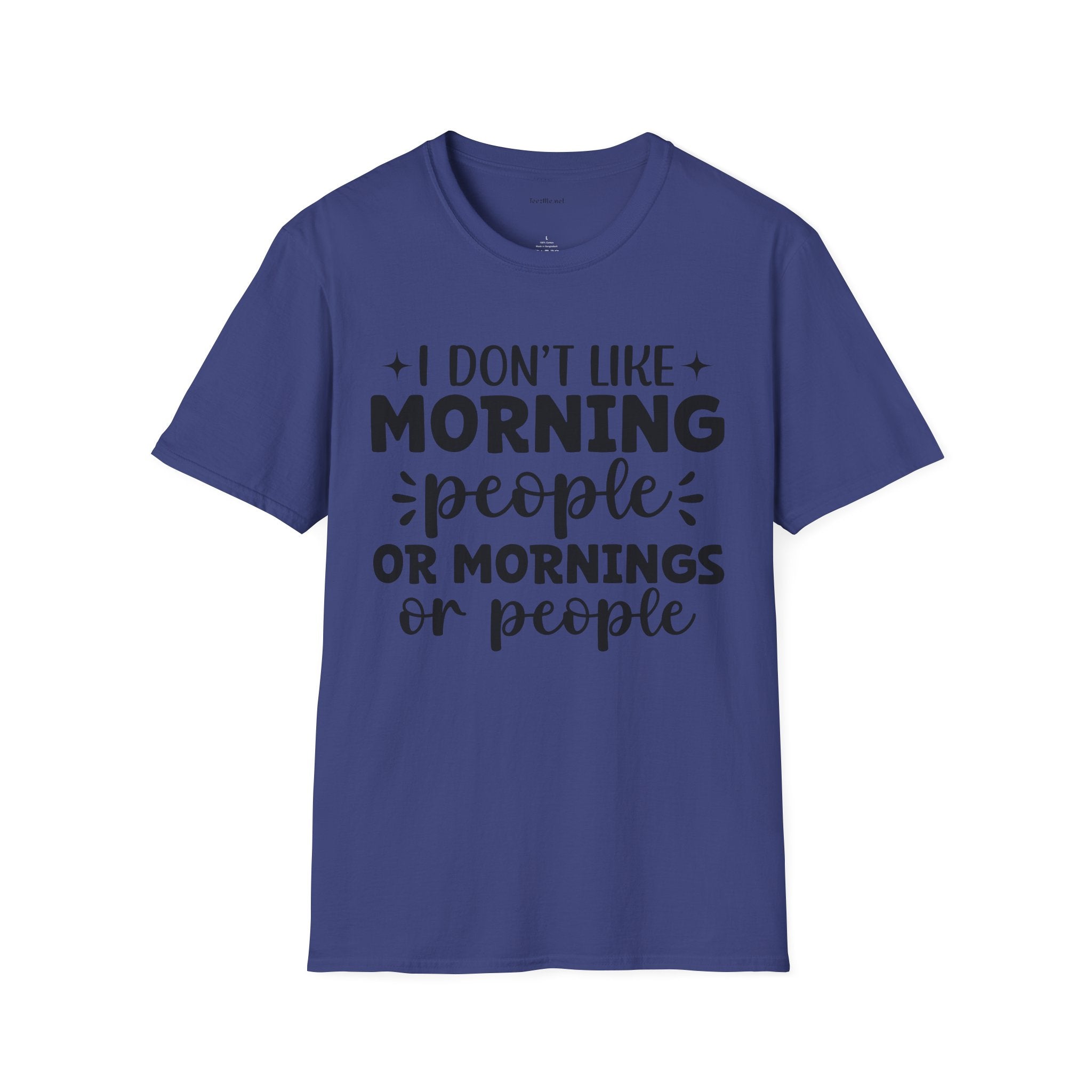 I don't like - Unisex Softstyle T-Shirt 100% Cotton Graphic