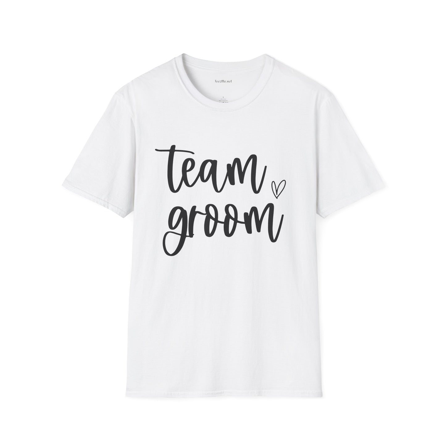 Team Groom Unisex Softstyle T-Shirt 100% Cotton Graphic Bridal Party