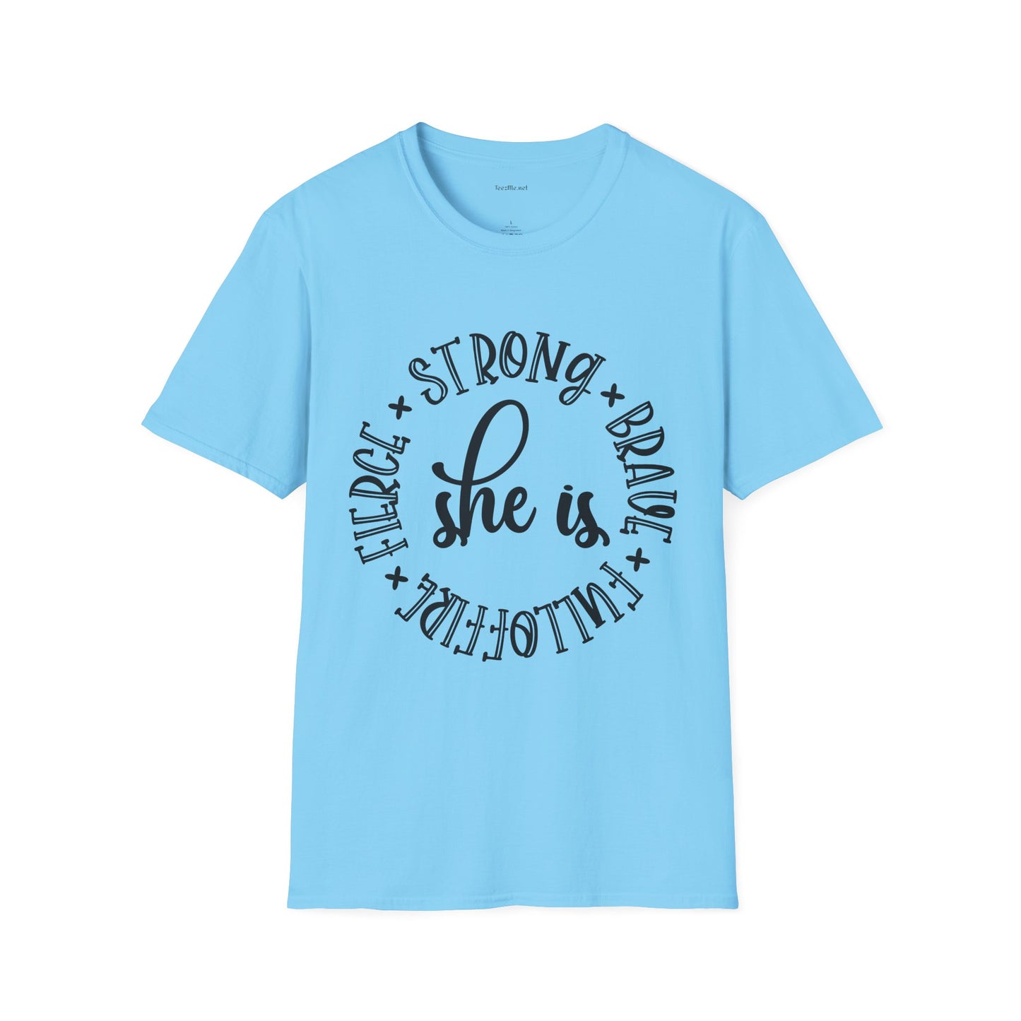 She is Strong - Unisex Softstyle T-Shirt 100% Cotton Graphic