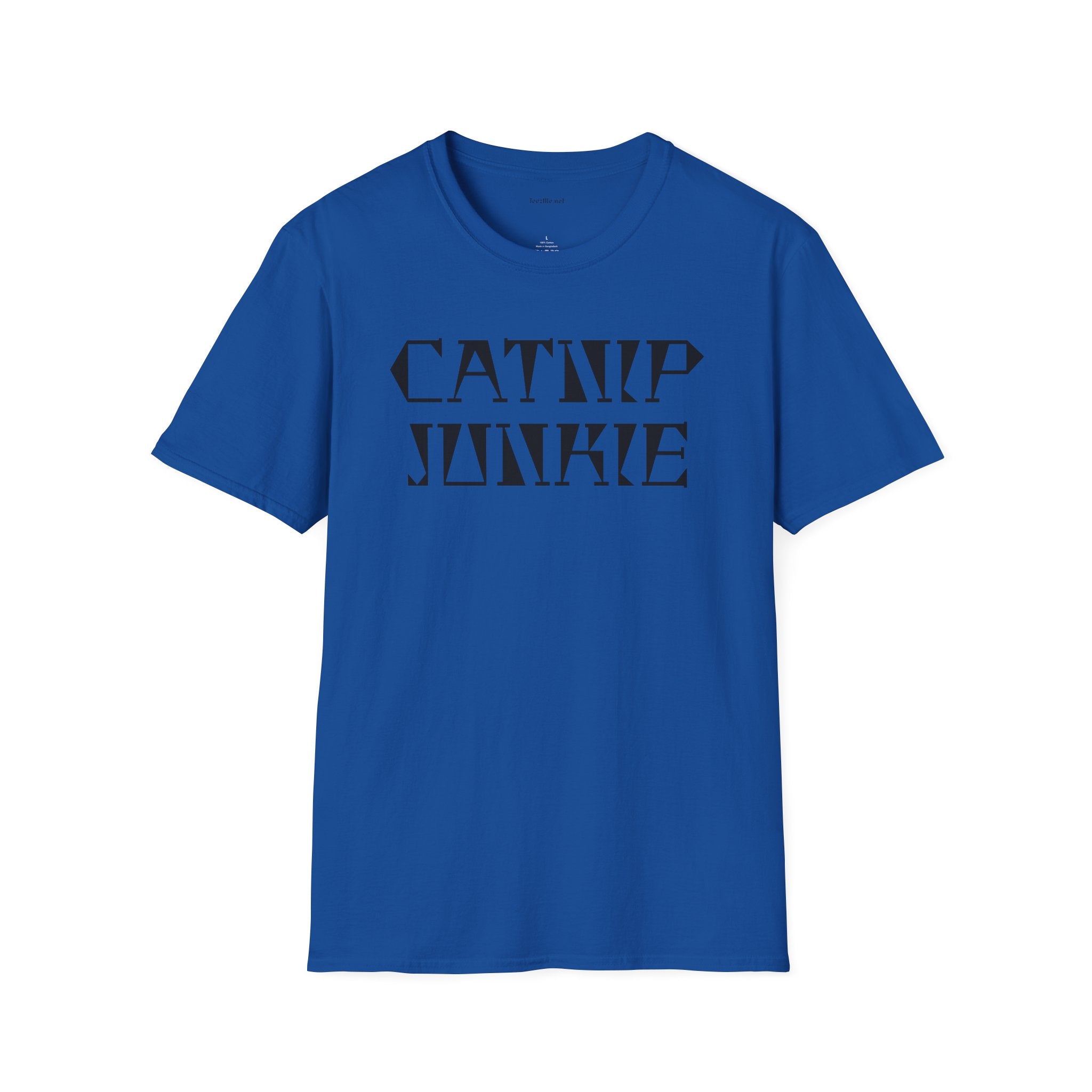 Catnip Junkie - Unisex Softstyle T-Shirt 100% Cotton Graphic