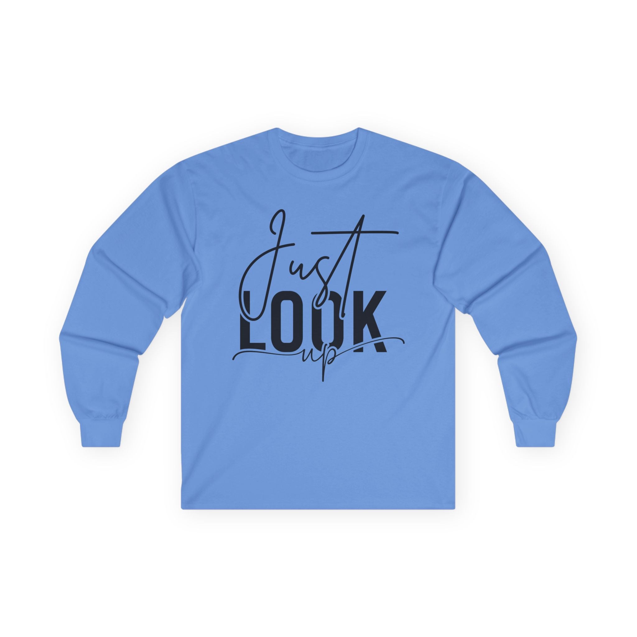 Just Look Up Ultra Cotton Long Sleeve Tee