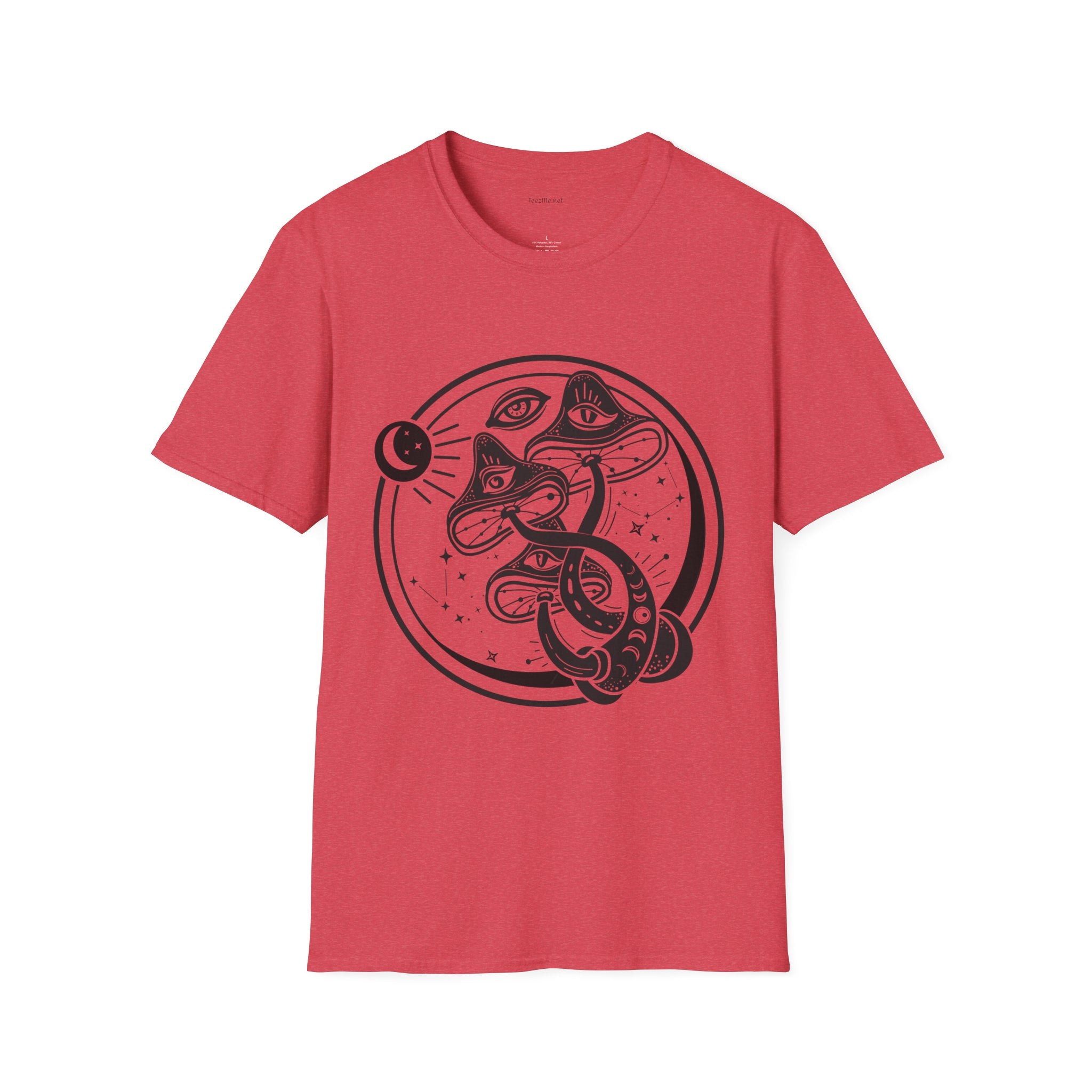 Mushrooms - Unisex Softstyle T-Shirt 100% Cotton Graphic