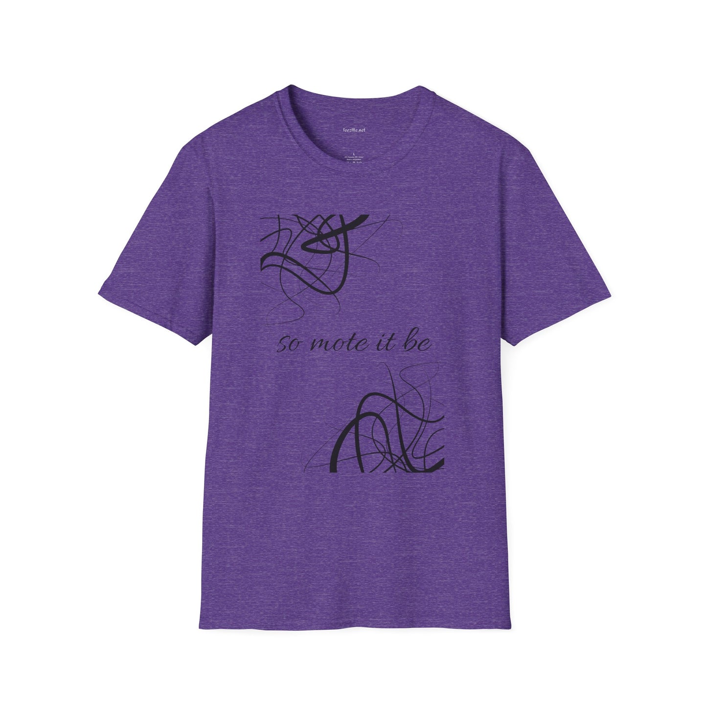 So mote it be - Unisex Softstyle T-Shirt 100% Cotton Graphic