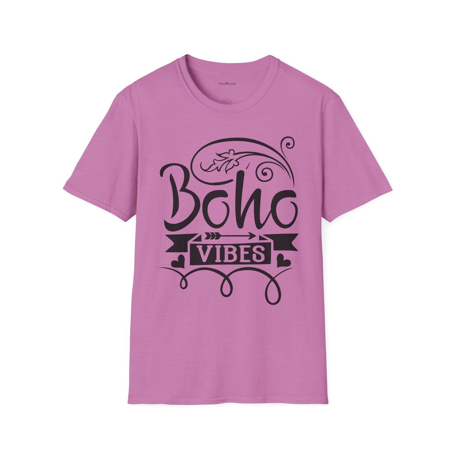 BOHO Vibes 04 Unisex Soft Style T-Shirt 100% Cotton Graphic