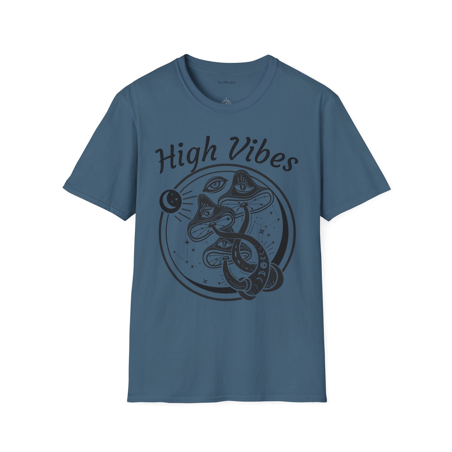 High Vibes Unisex Softstyle T-Shirt 100% Cotton Graphic