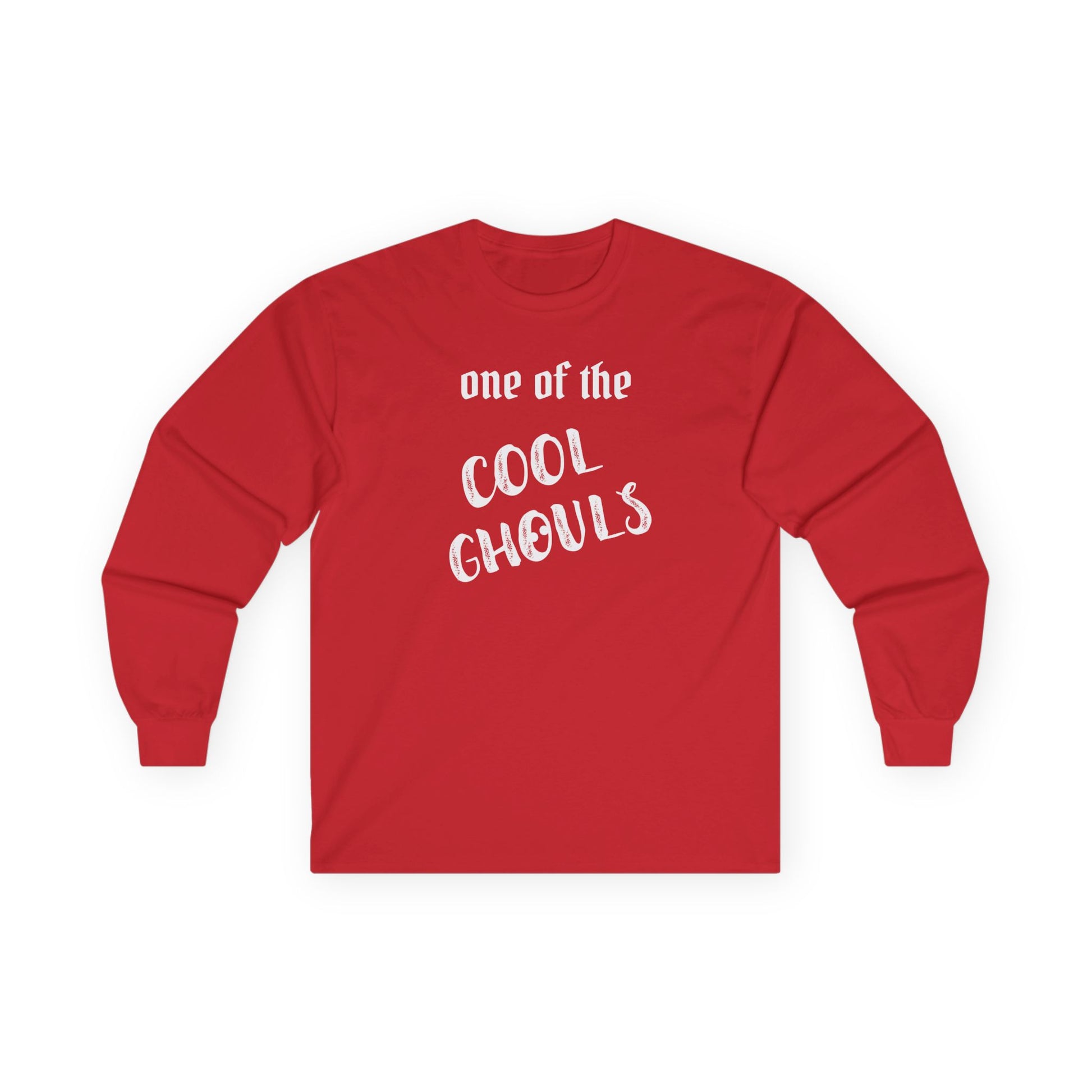 one of the Cool Ghouls Unisex Ultra Cotton Long Sleeve Tee