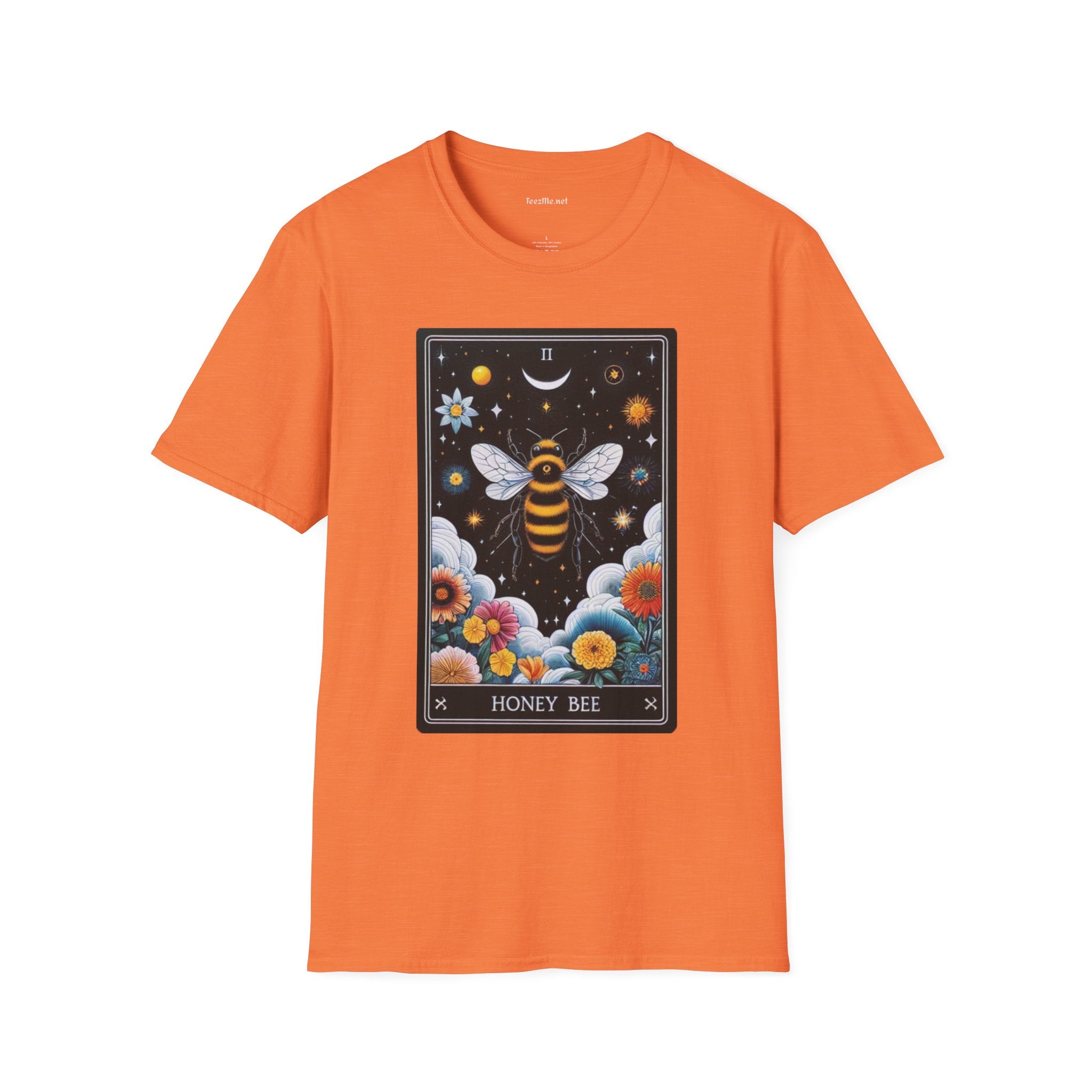 Honey Bee Tarot Unisex Soft Style T-Shirt 100% Cotton Graphic