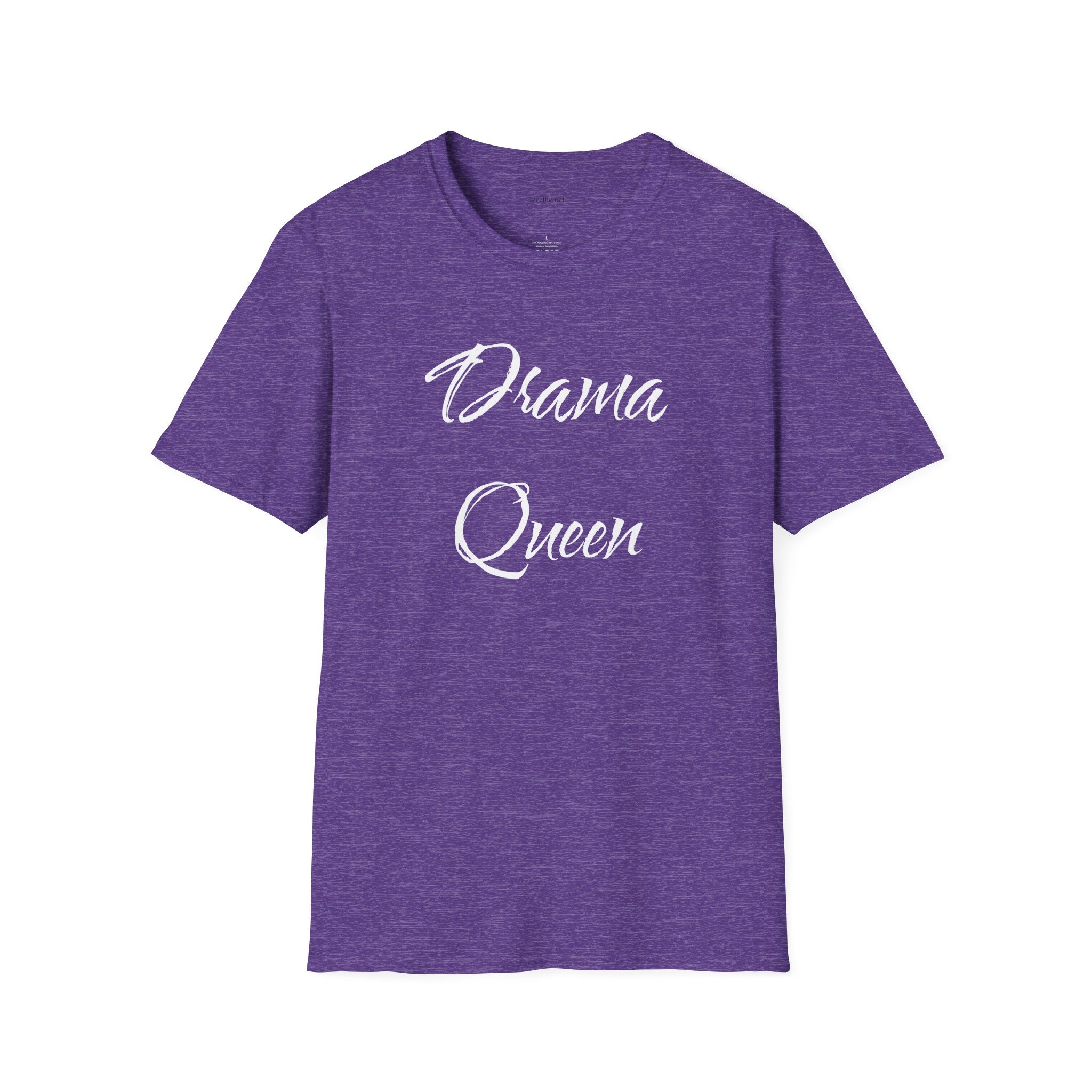 Drama Queen Unisex Softstyle T-Shirt 100% Cotton Graphic