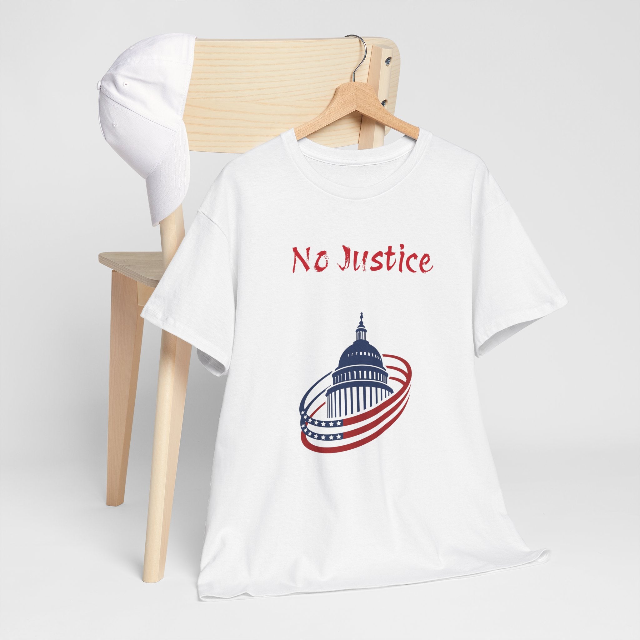 No Justice - Unisex Heavy Cotton Tee