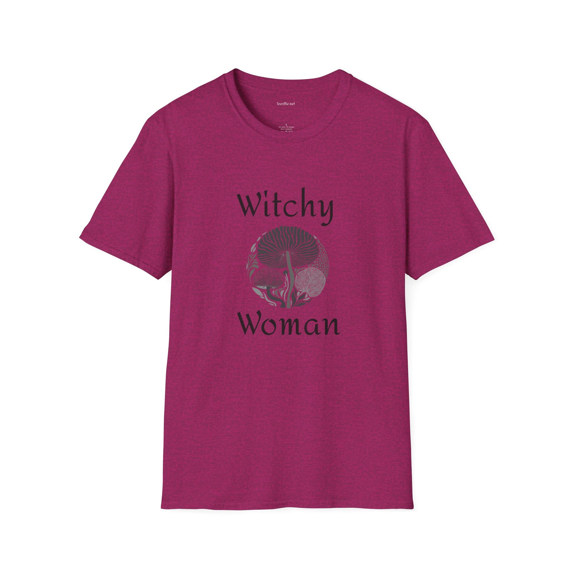 Witchy Woman - Unisex Softstyle T-Shirt 100% Cotton Graphic
