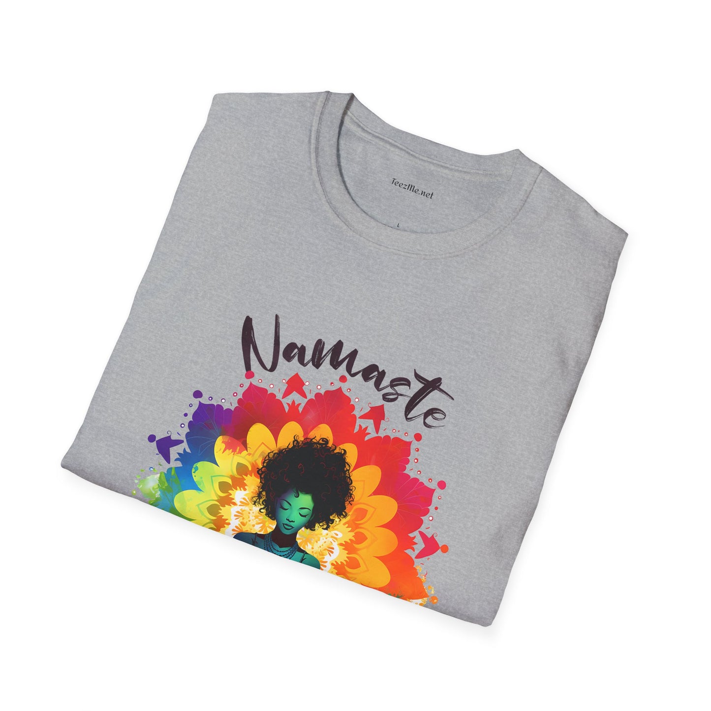 Namaste - Unisex Softstyle T-Shirt 100% Cotton Graphic