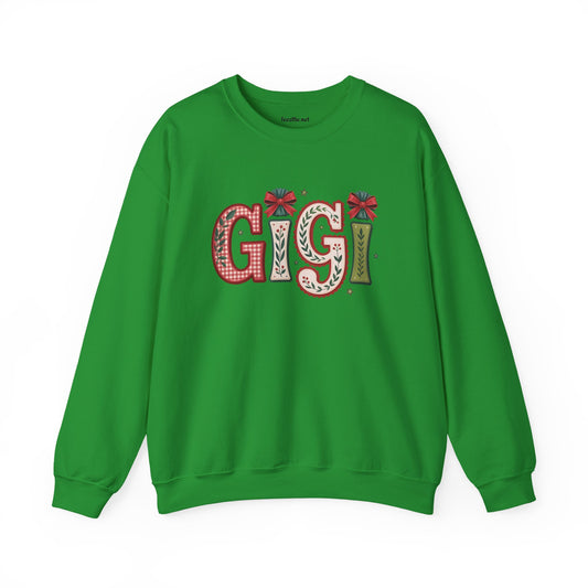 Christmas GiGi Unisex Heavy Blend™ Crewneck Sweatshirt