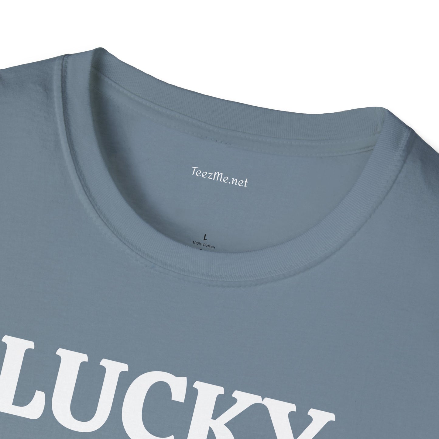 LUCKY ME - Unisex Softstyle T-Shirt 100% Cotton Graphic