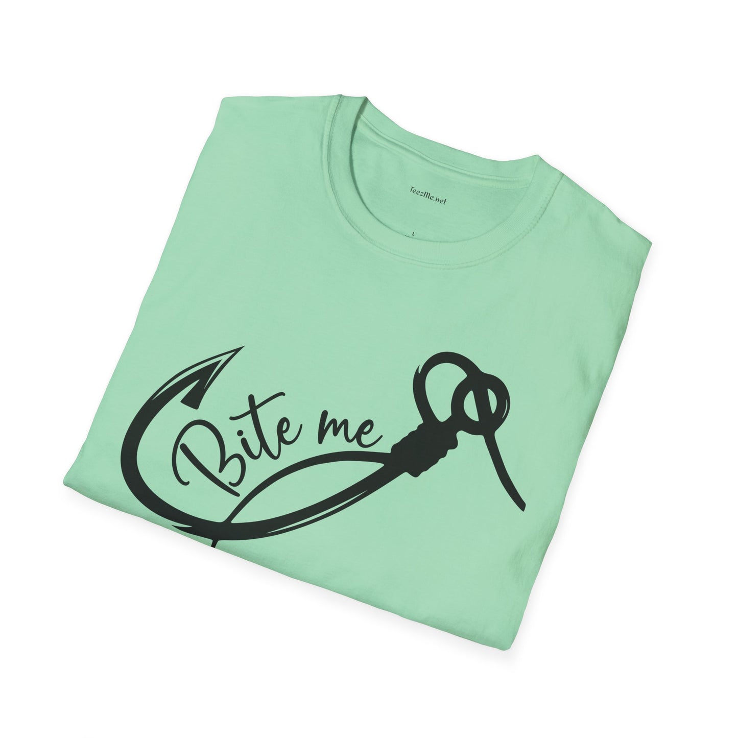 Bite Me  - Unisex Softstyle T-Shirt 100% Cotton Graphic
