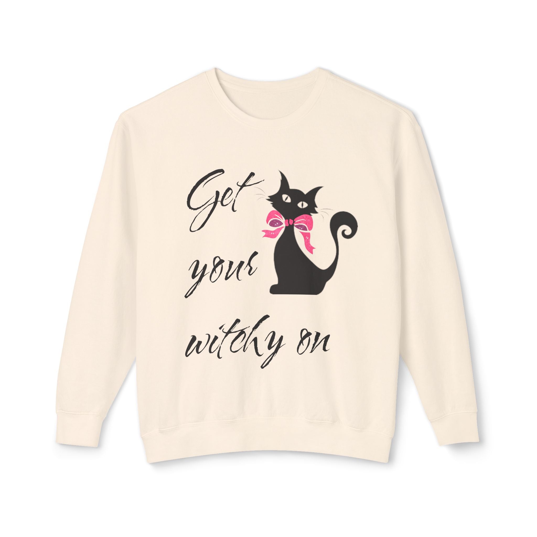 Get your witchy on -  Unisex Lightweight Crewneck Sweatshirt