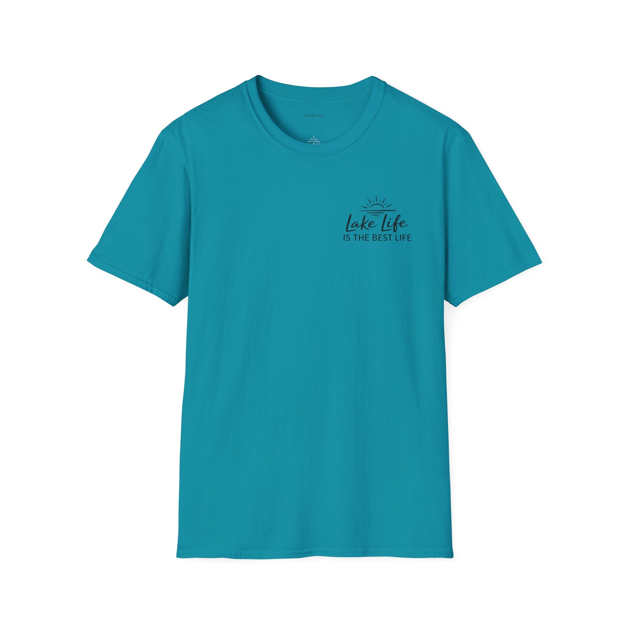 Lake Life Best Life  - Unisex Softstyle T-Shirt 100% Cotton Graphic