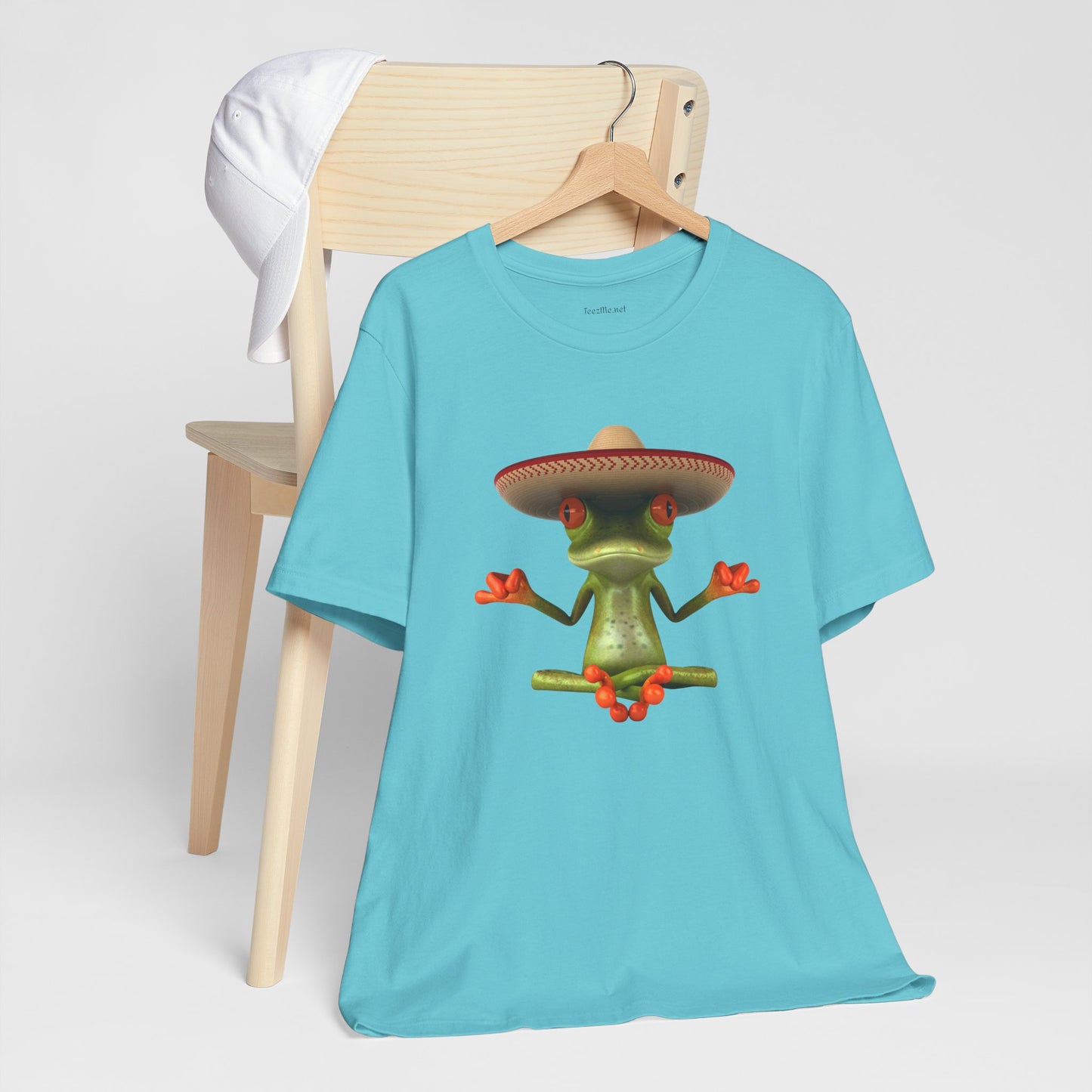 Frog Meditating - Unisex Jersey Short Sleeve Tee