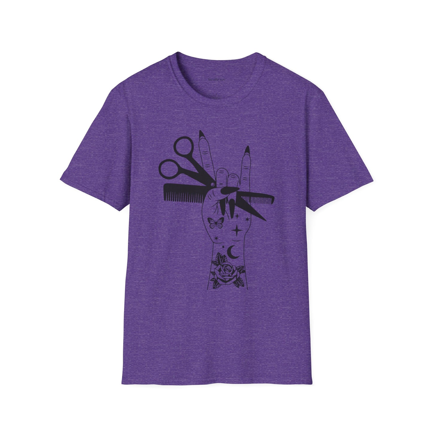 Hairstylist Boho Unisex Softstyle T-Shirt 100% Cotton Graphic