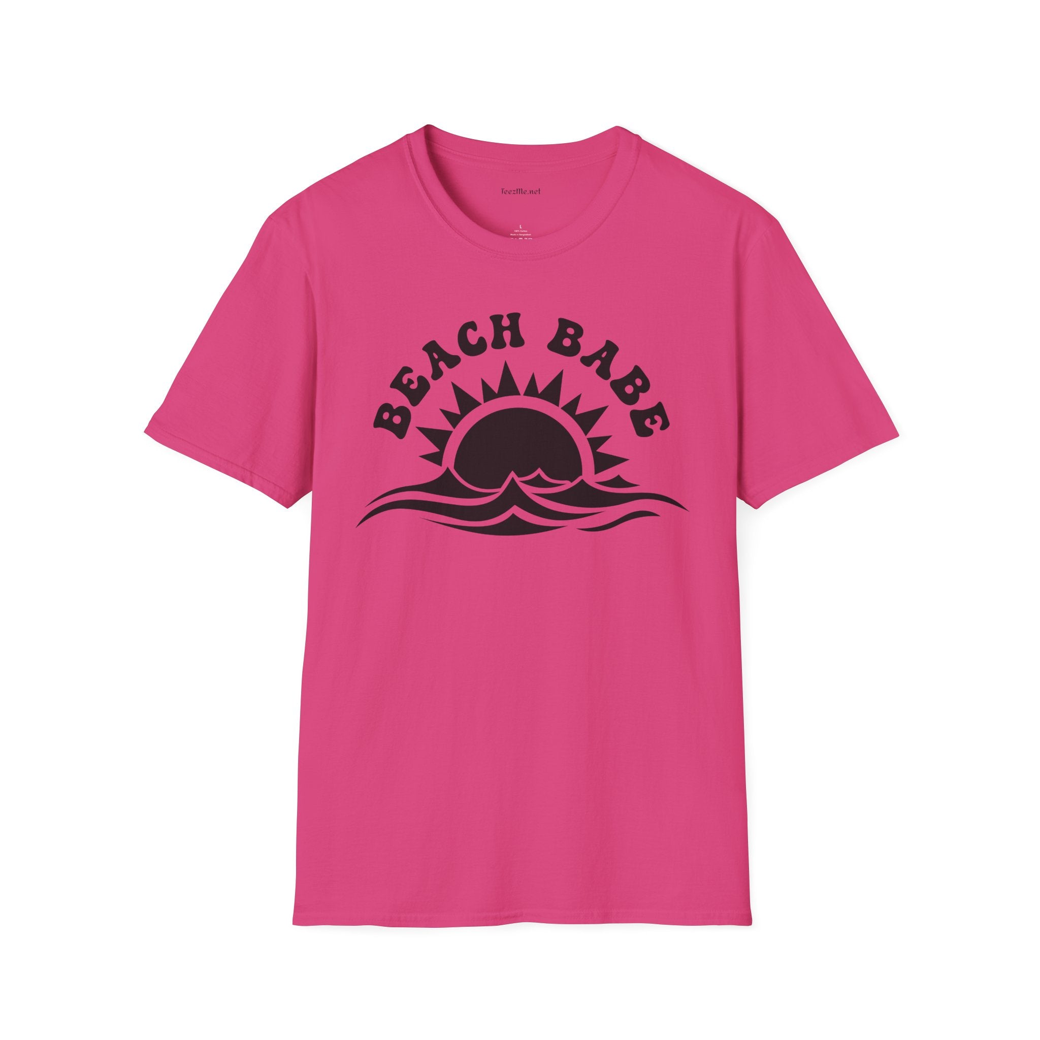 Beach Babe 02 Unisex Softstyle T-Shirt 100% Cotton Graphic