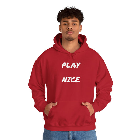 Play Nice - Unisex Heavy Blend™ Hooded Sweatshirt