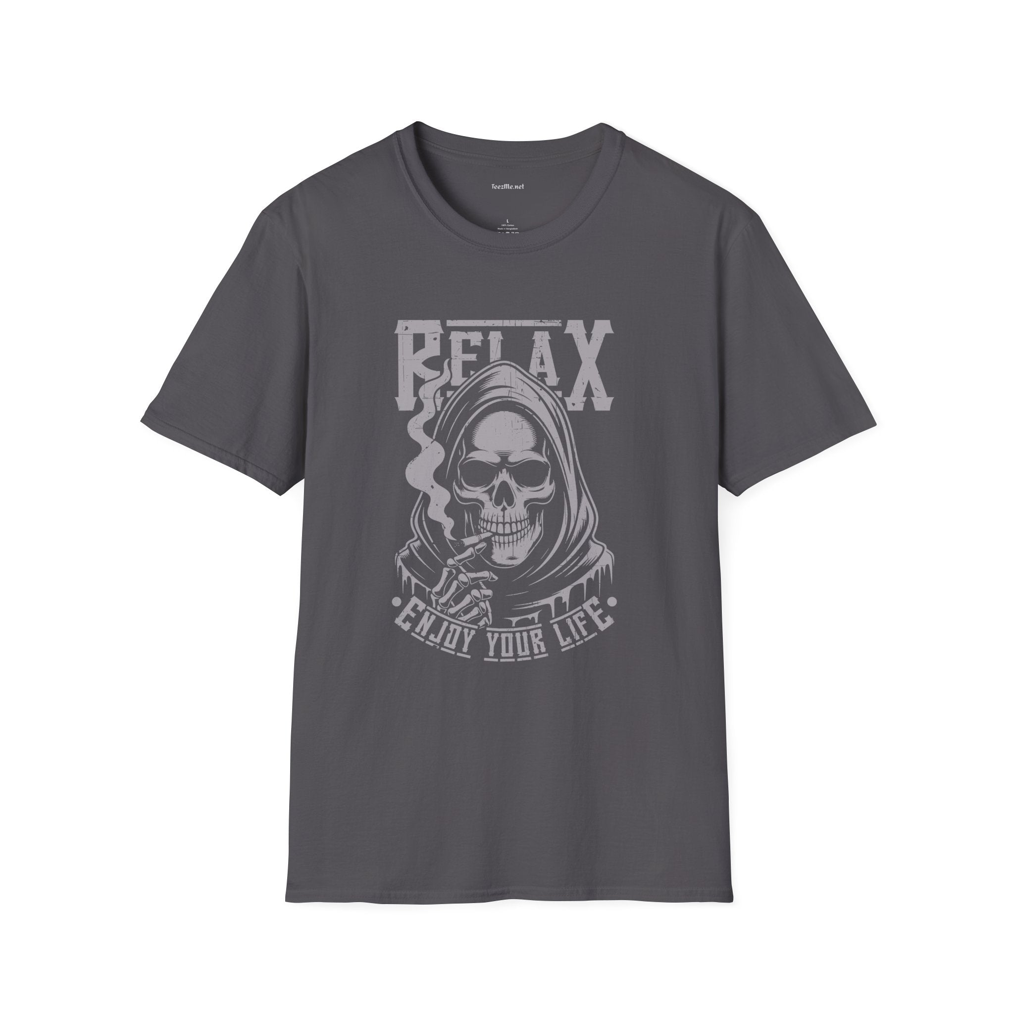 Relax, Enjoy Your Life Skull T-Shirt