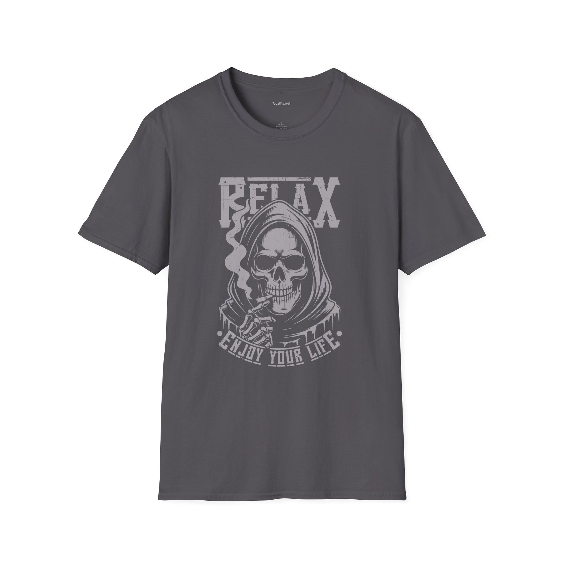 Relax, Enjoy Your Life Skull T-Shirt