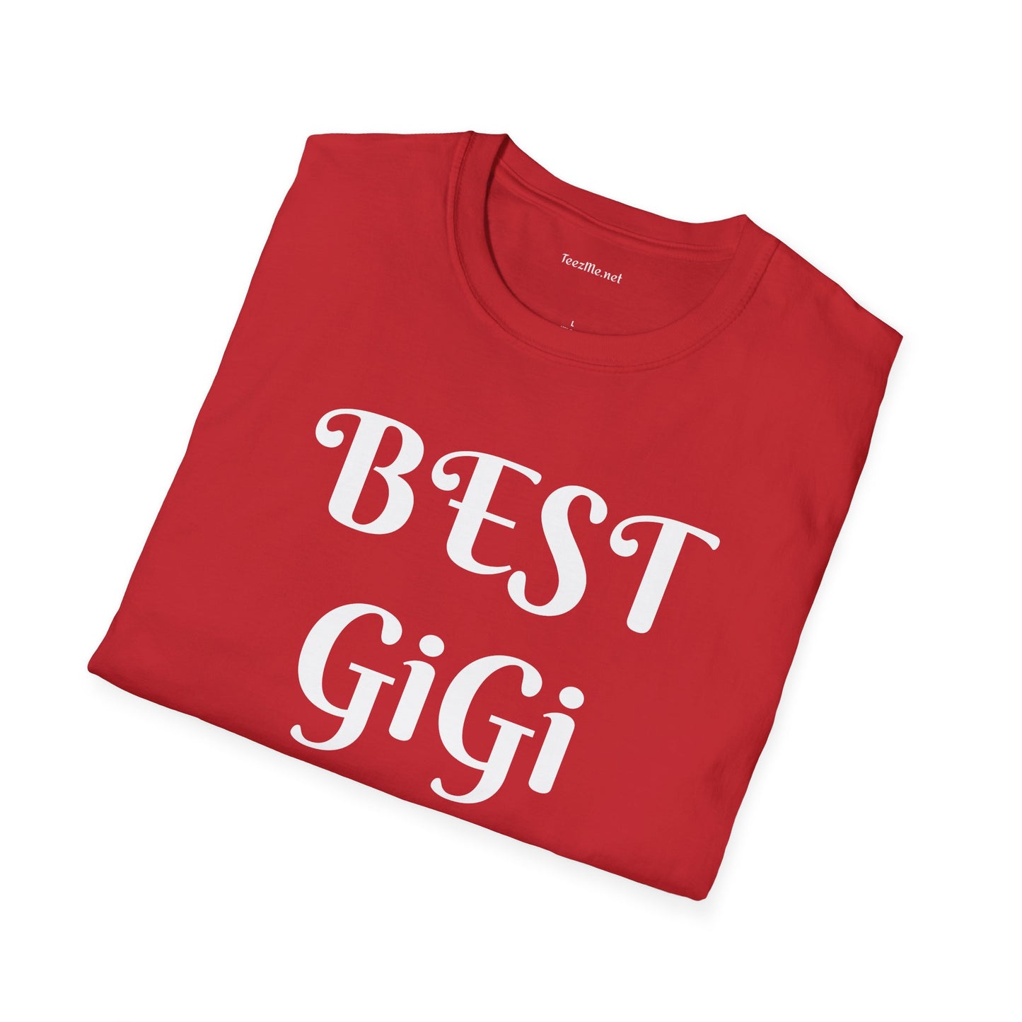 Best GiGi ever - Unisex Softstyle T-Shirt 100% Cotton Graphic