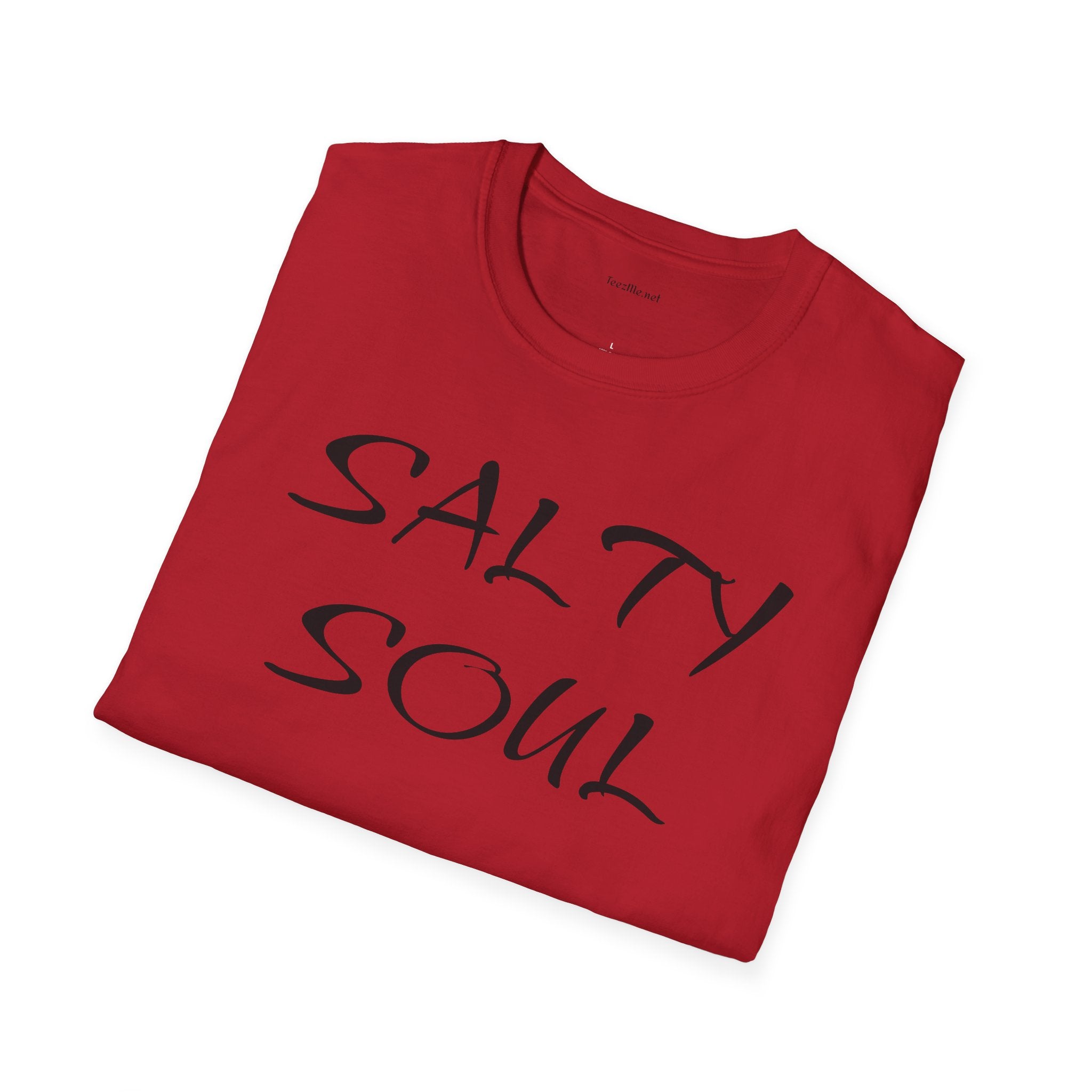 Salty Soul  - Unisex Softstyle T-Shirt 100% Cotton Graphic