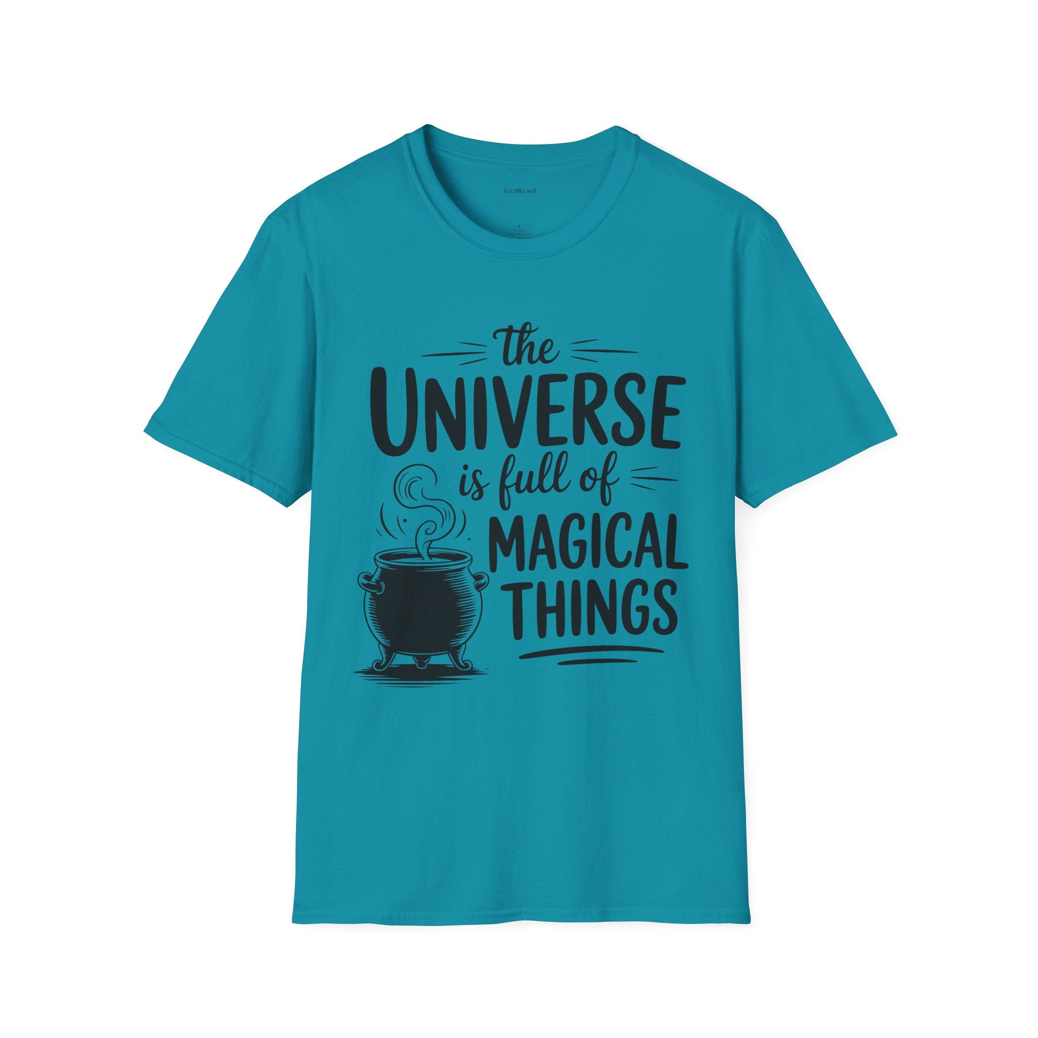 T-Shirt — “The Universe Is Full of Magical Things” Inspirational Graphic Tee
